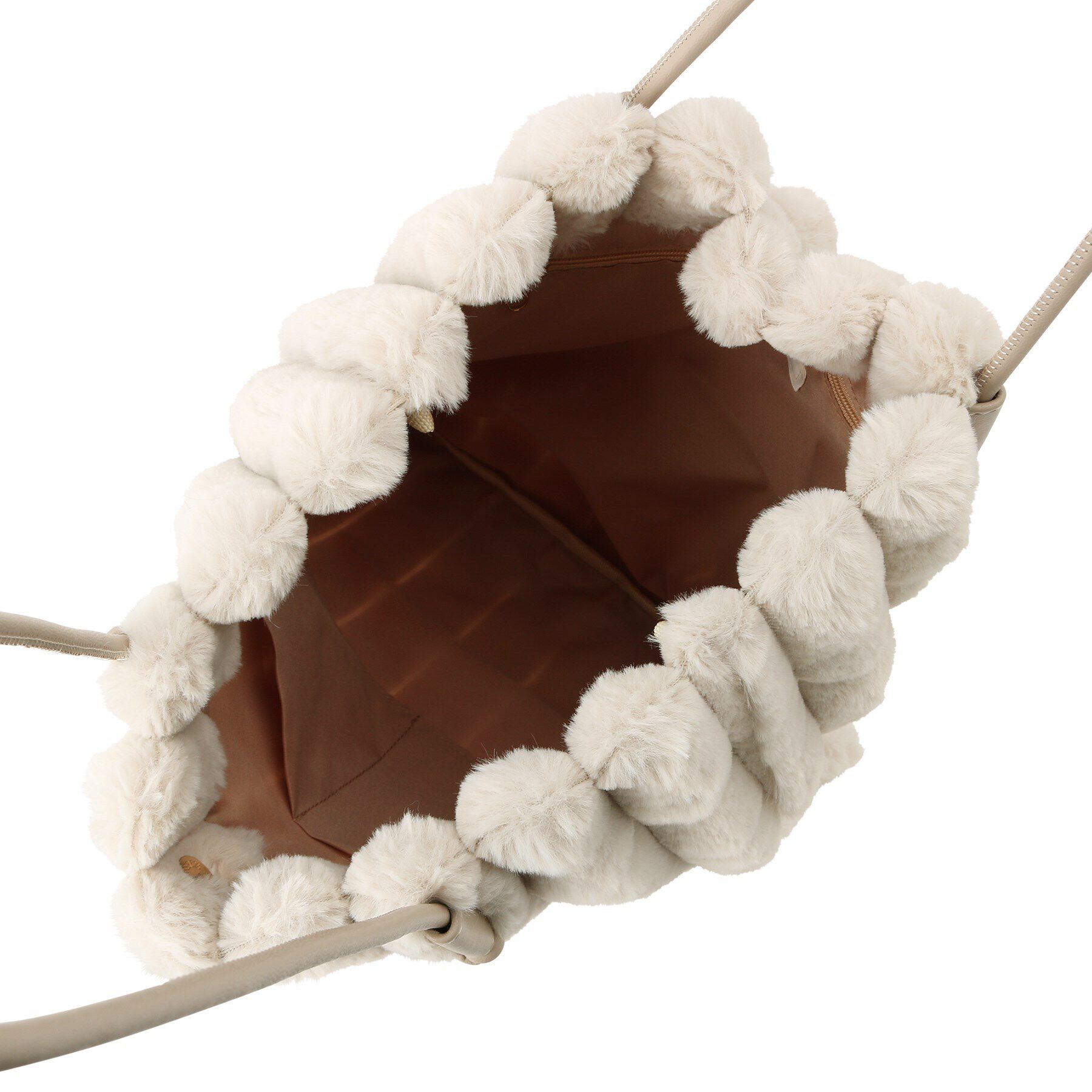 grove「【A4】ノットハンドルストライプエコファートート」|トートバッグ|