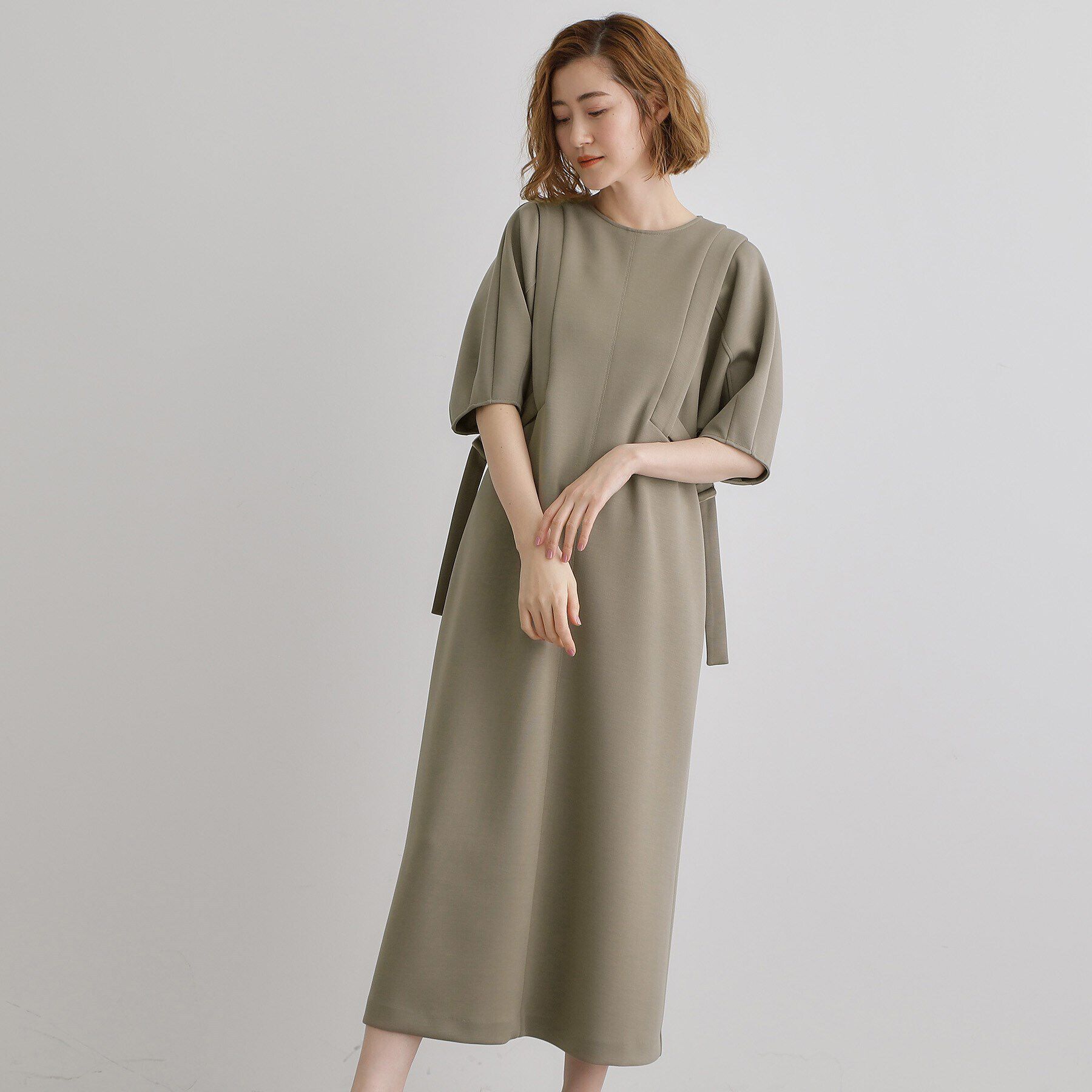 grove「ポンチジャージマキシワンピ」|ワンピース|