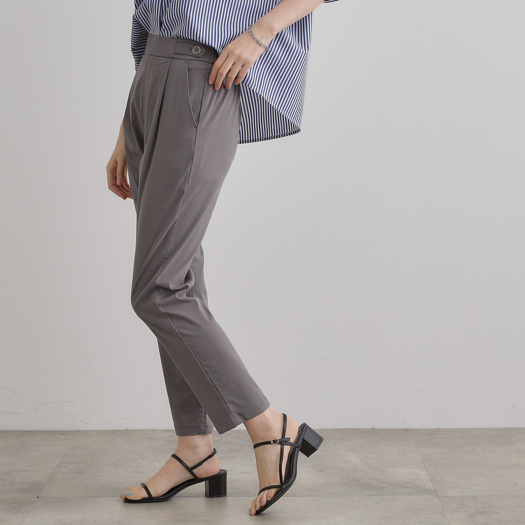 grove「【冷感】サマーハイパーストレッチテーパードパンツ」|その他|