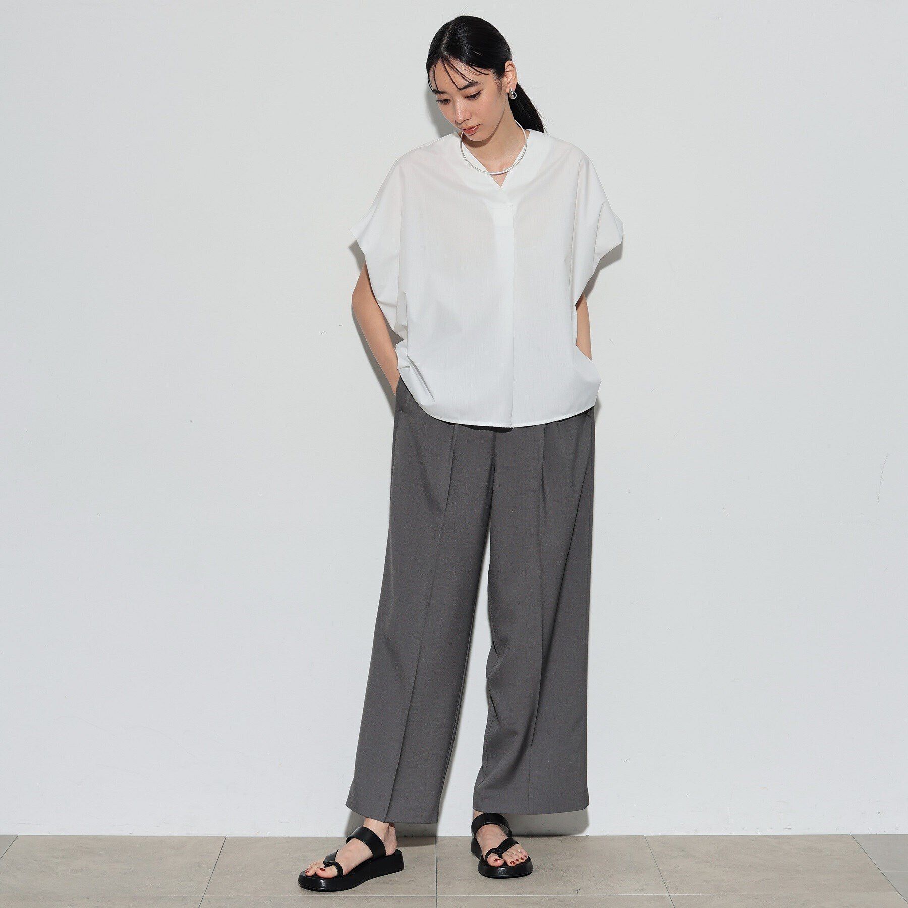 GALLEST「イージーストレートワイドパンツ」|その他|