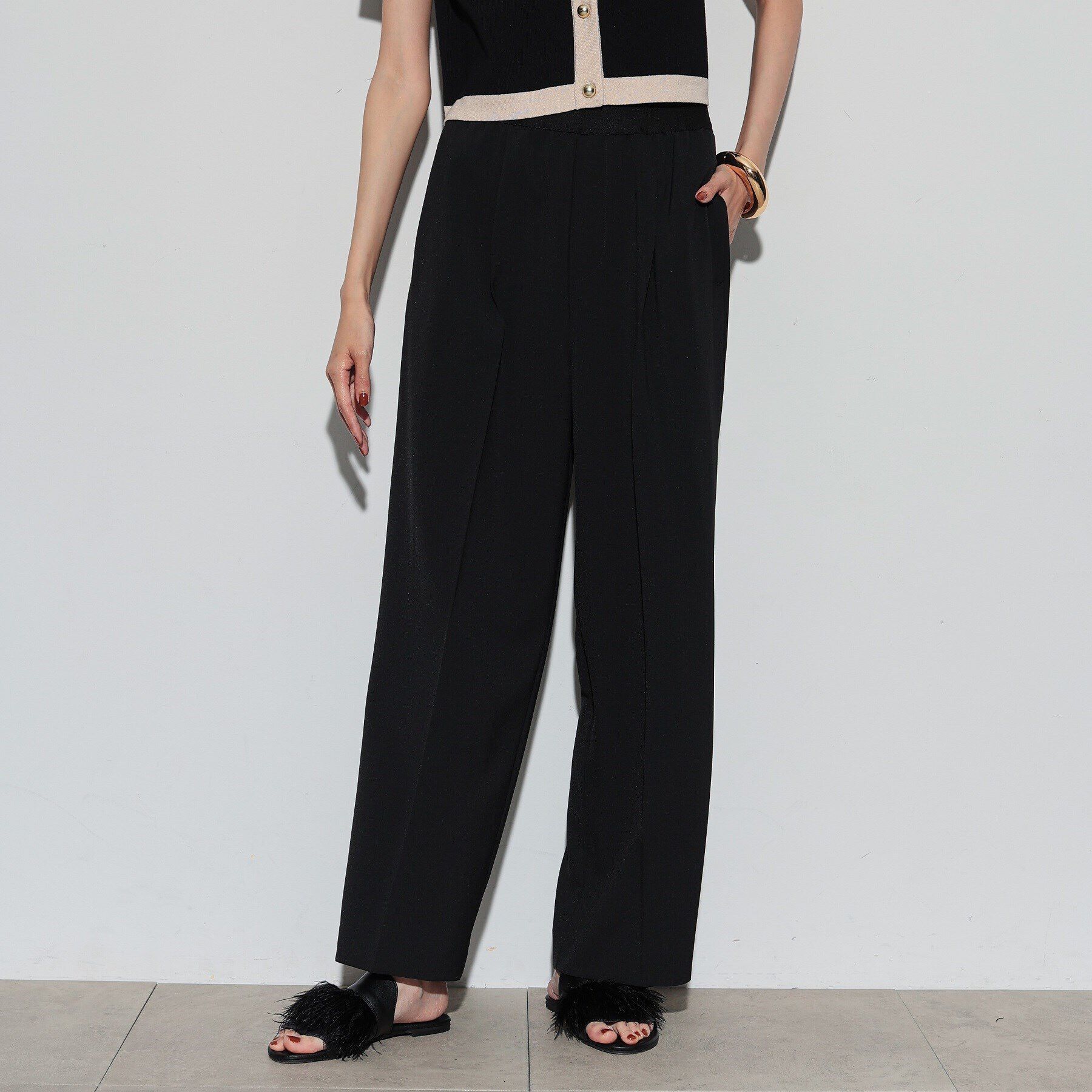 GALLEST「イージーストレートワイドパンツ」|その他|