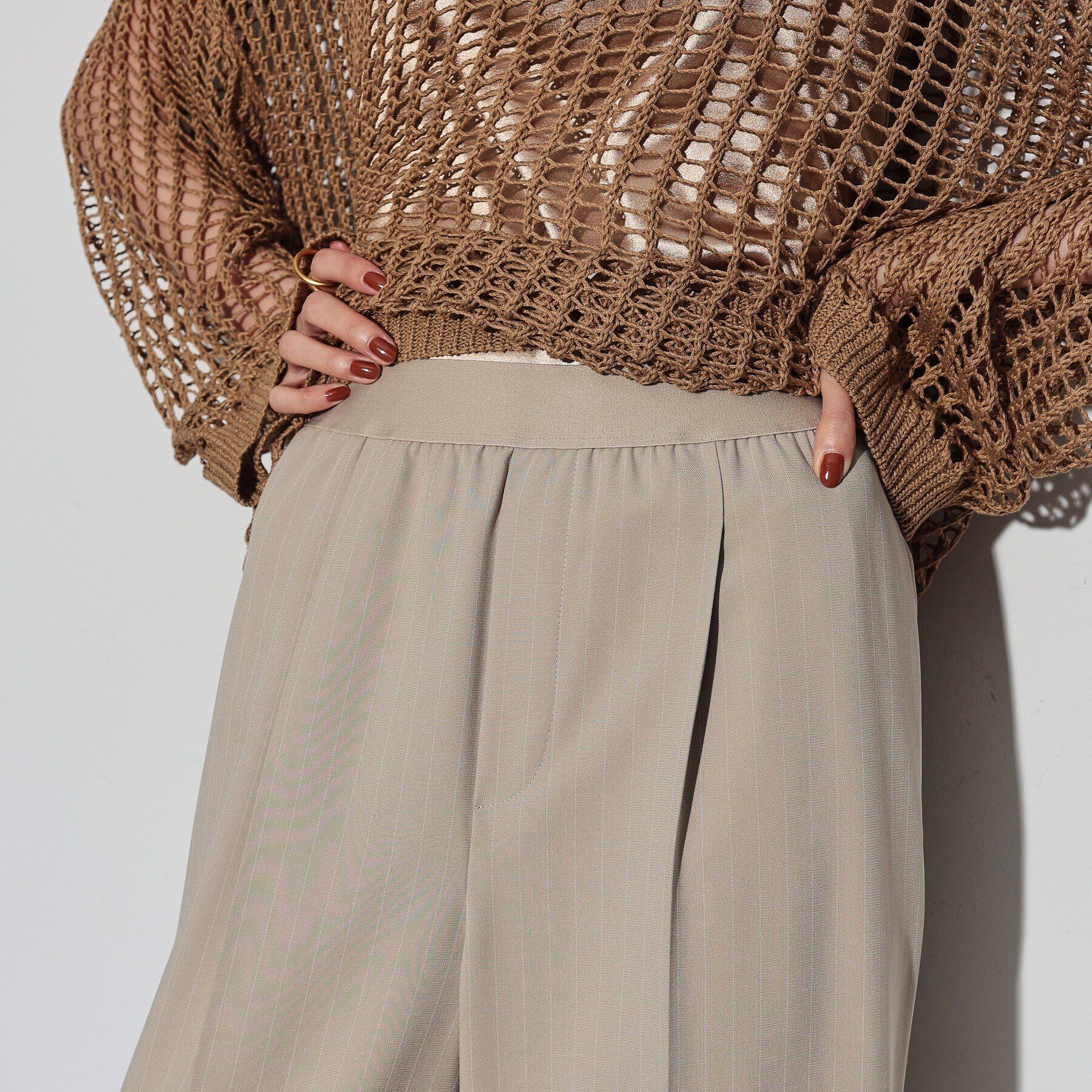 GALLEST「イージーストレートワイドパンツ」|その他|