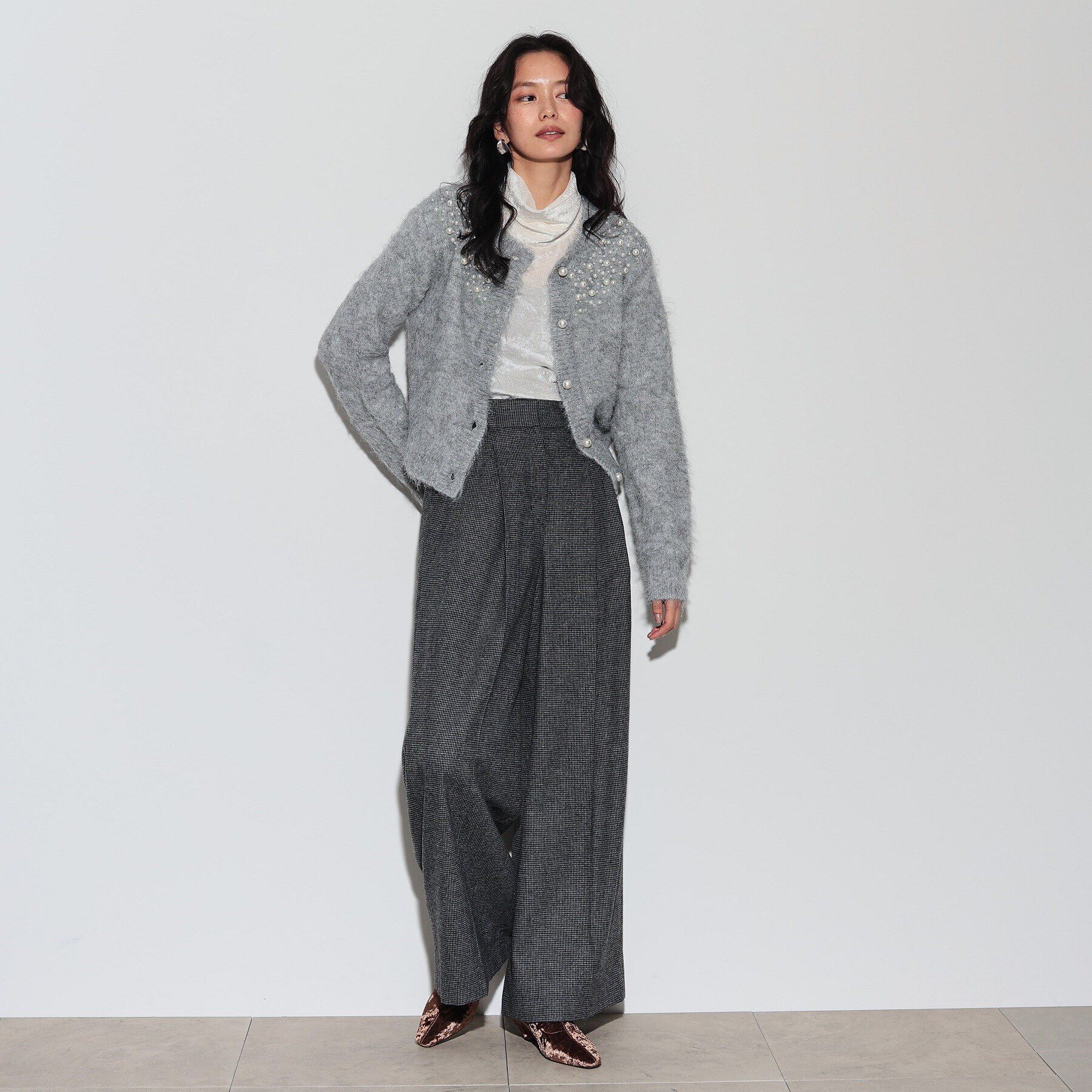 GALLEST「フロッキーチュールシアートップス」|Tシャツ・カットソー|