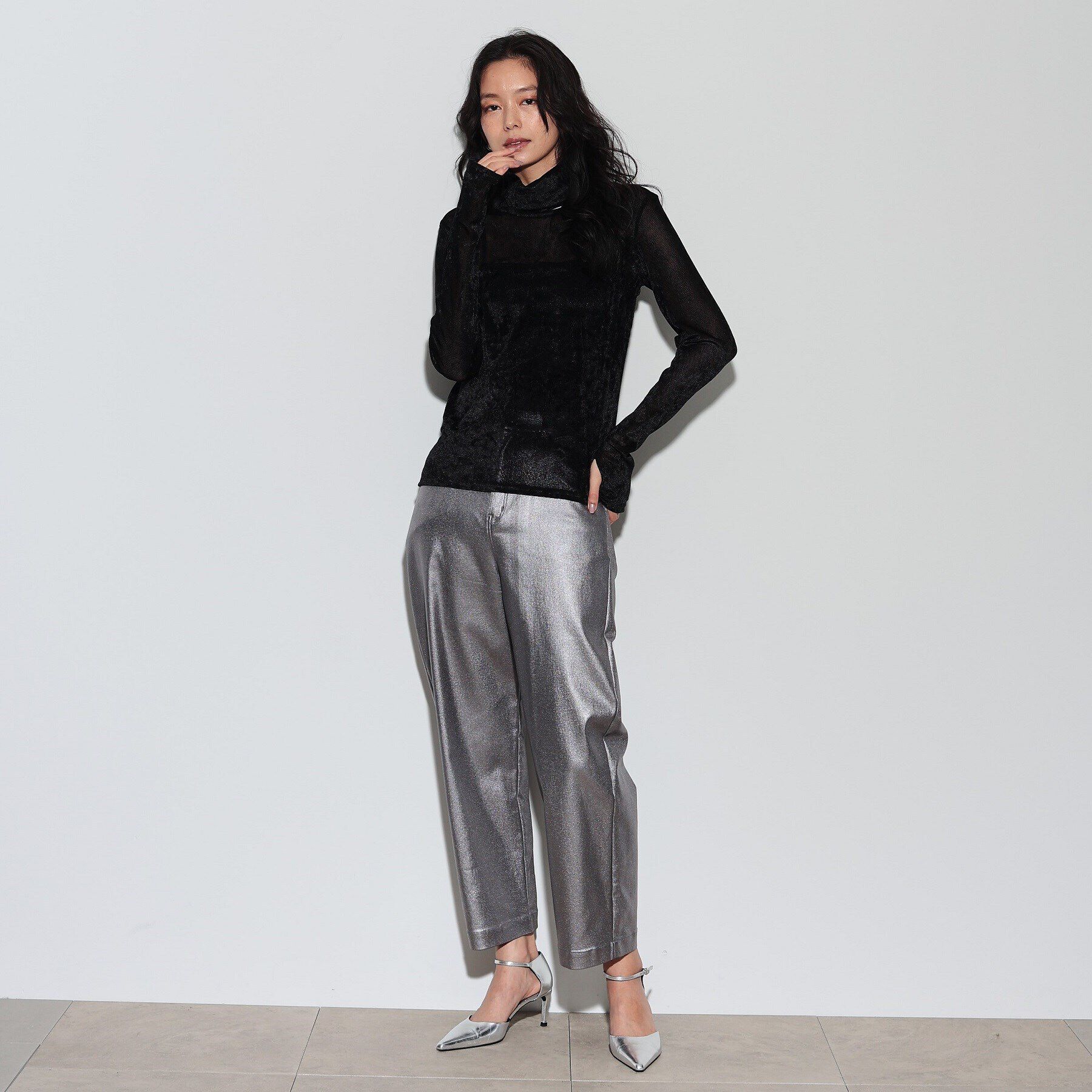 GALLEST「フロッキーチュールシアートップス」|Tシャツ・カットソー|