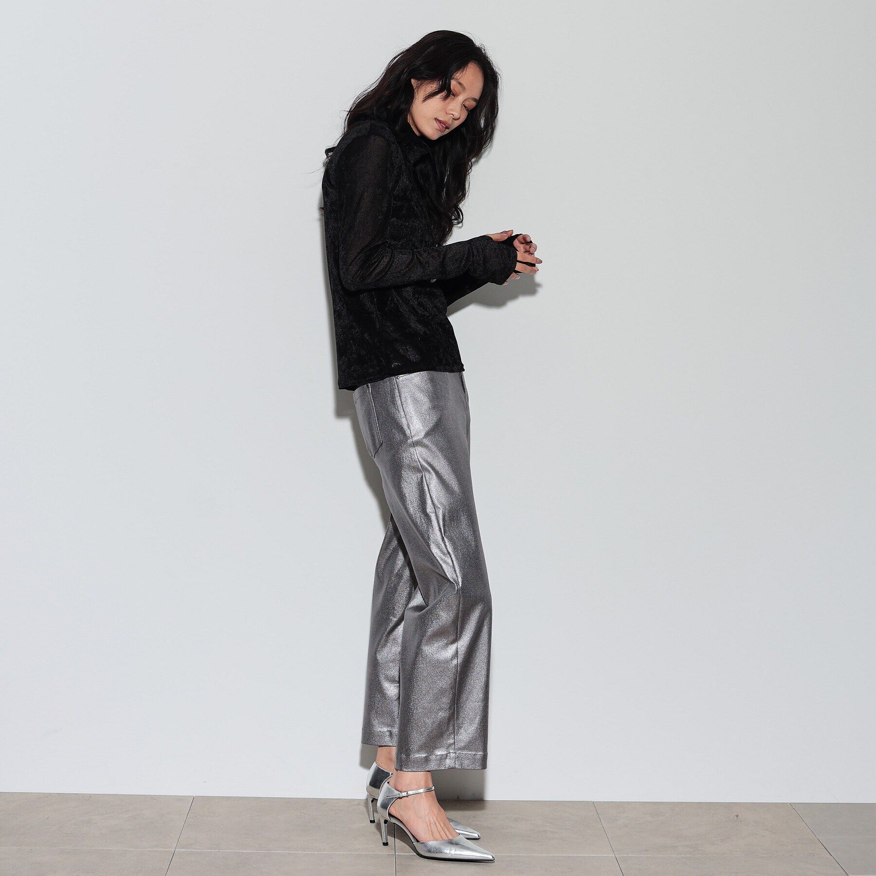 GALLEST「フロッキーチュールシアートップス」|Tシャツ・カットソー|