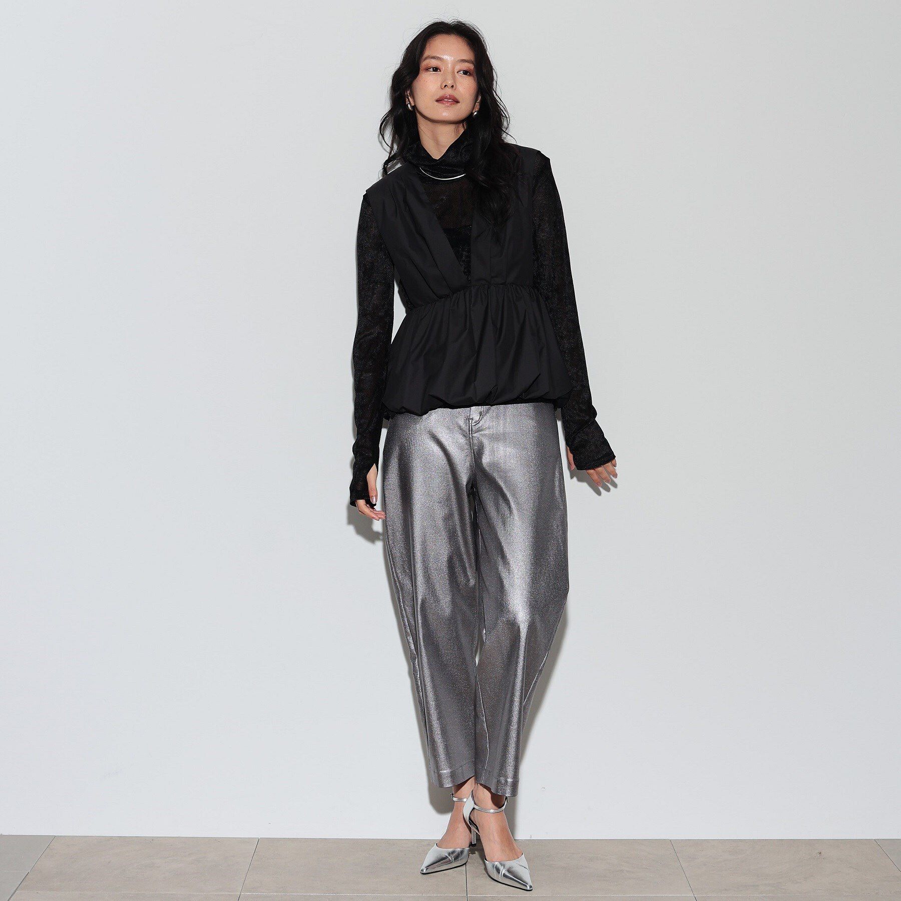 GALLEST「フロッキーチュールシアートップス」|Tシャツ・カットソー|