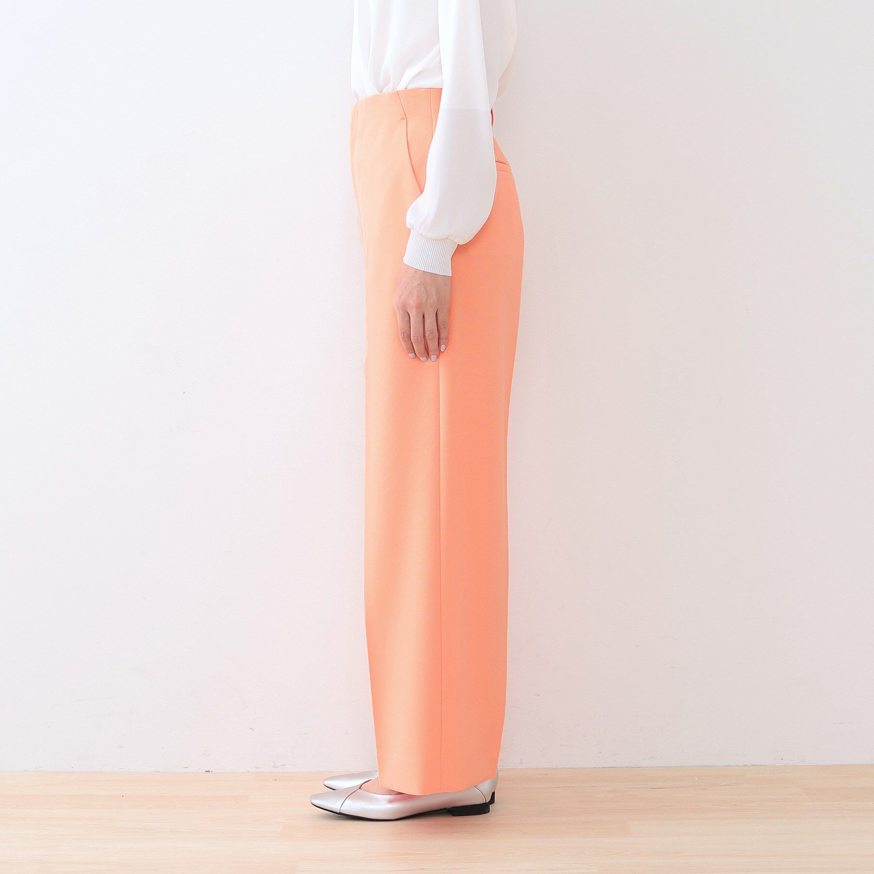 INDIVI「【復活！褒められパンツ】ストレッチ ワイドパンツ」|その他|