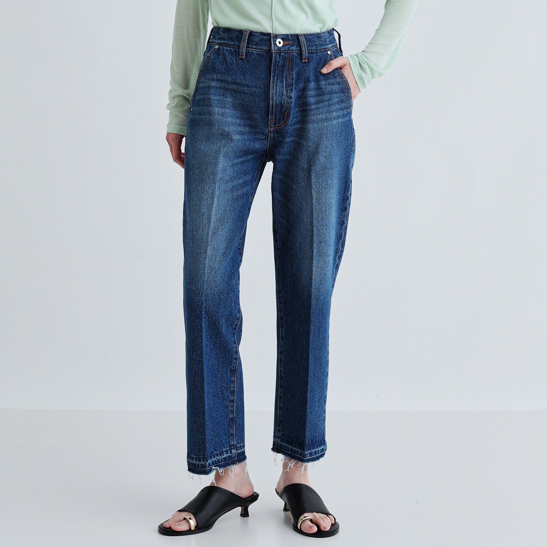 GALLEST「ヴィンテージテーパードデニム」|デニム|