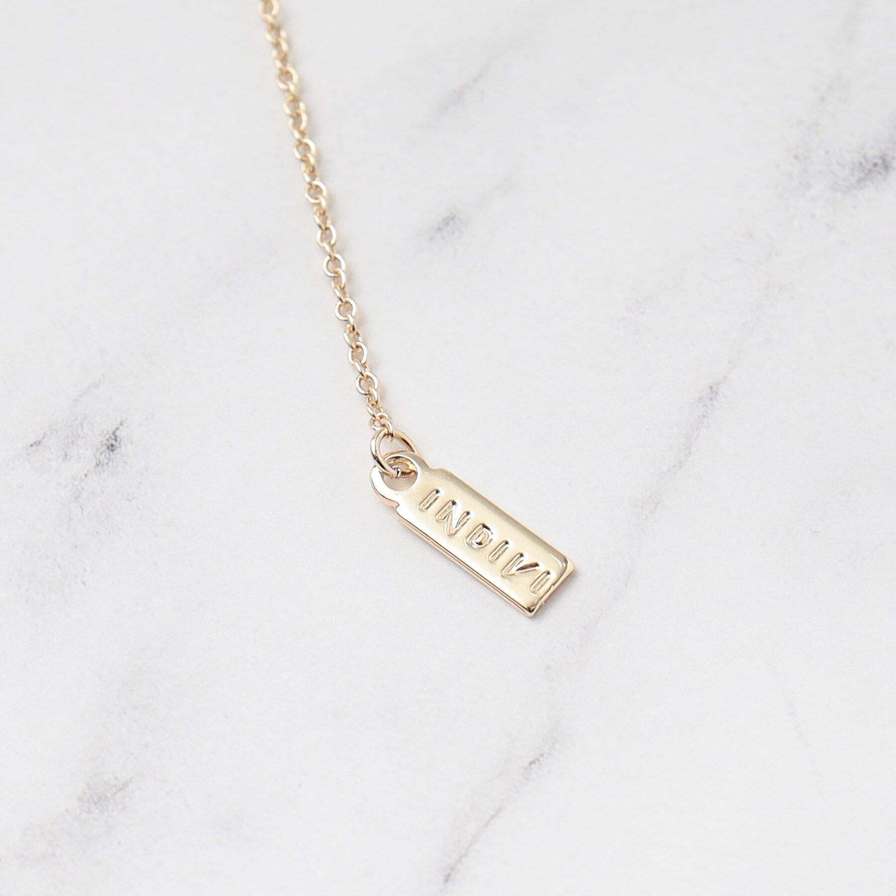 INDIVI「【フリー調整可能】ワントップロングネックレス」|ネックレス|