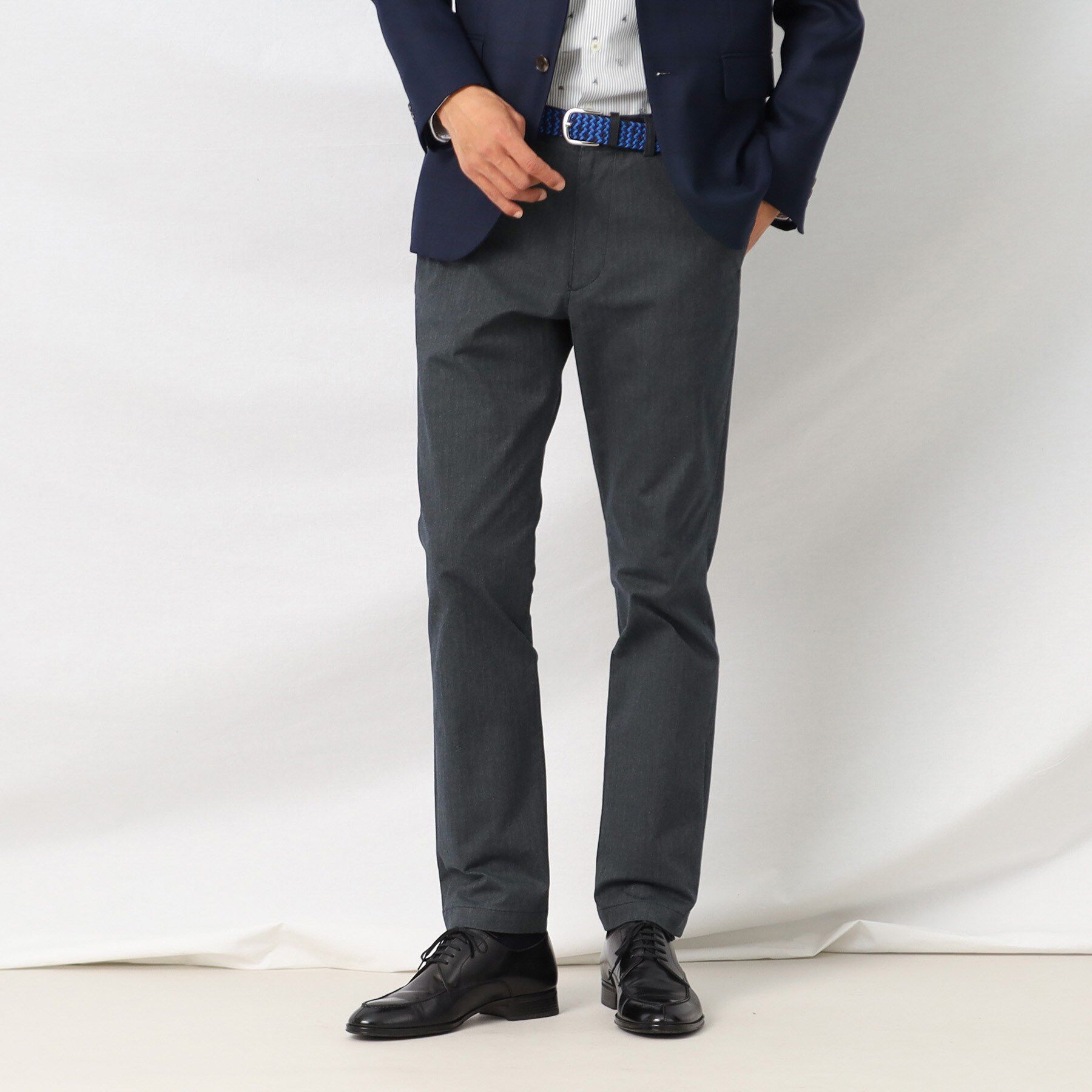 TAKEO KIKUCHI「【Made in JAPAN】播州織 ヘリンボン ストレート パンツ」|その他|