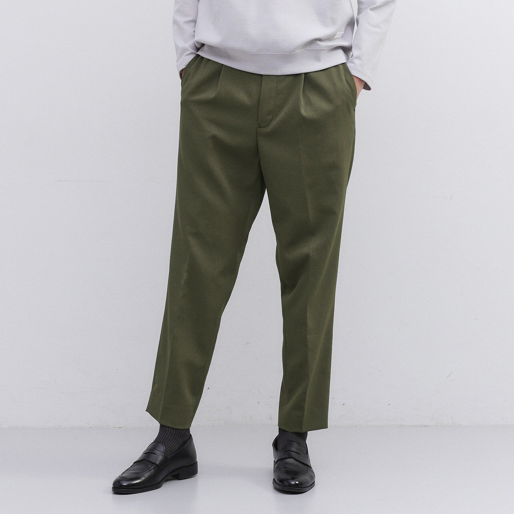 TAKEO KIKUCHI「【多機能】リネンライクカルゼ イージーパンツ」|その他|