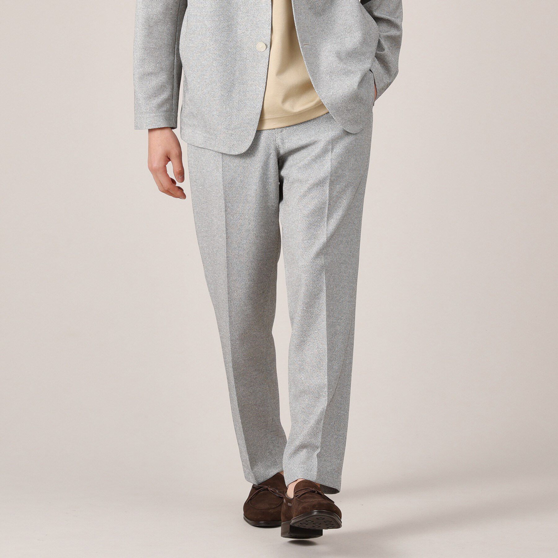 TAKEO KIKUCHI「【抗菌防臭】尾州リネン ドビーメッシュ イージーパンツ」|その他|