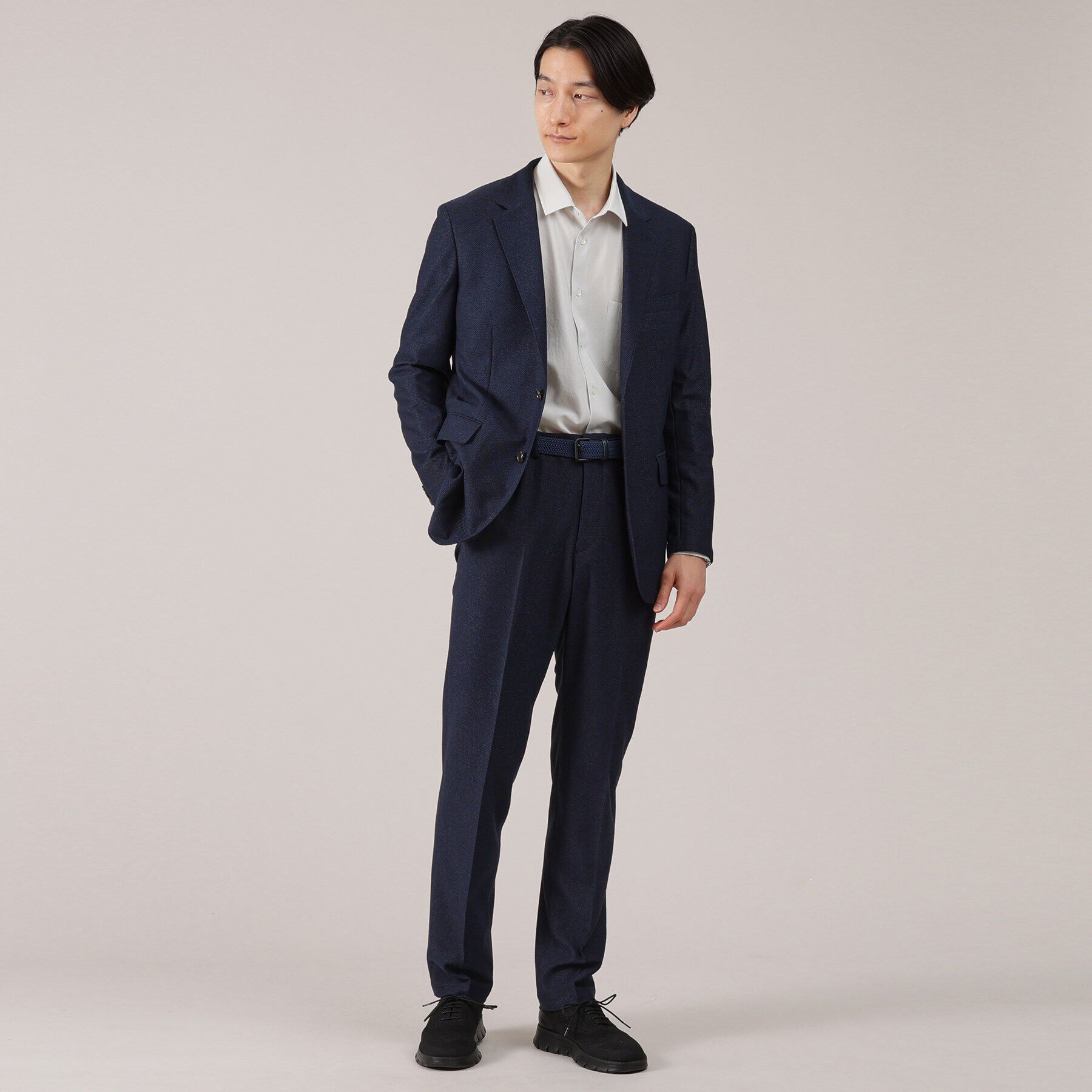 TAKEO KIKUCHI「【抗菌防臭】尾州 リネンブレンド ハニカムメッシュ パンツ」|その他|