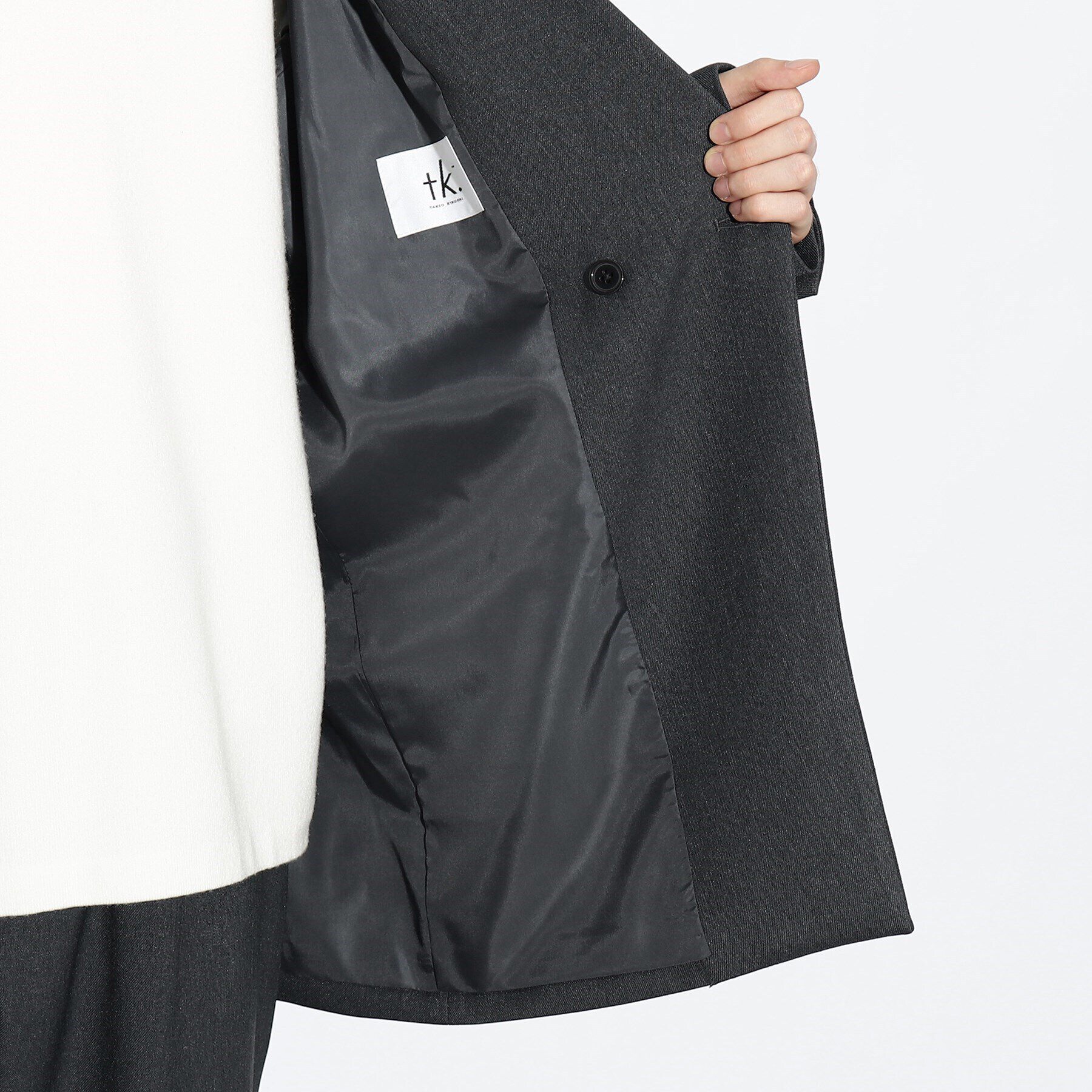 tk.TAKEO KIKUCHI「【WEB限定】2点セット　オーバーラフセミダブルセットアップ（ダブル＆シングルジャケット）」|スーツ|
