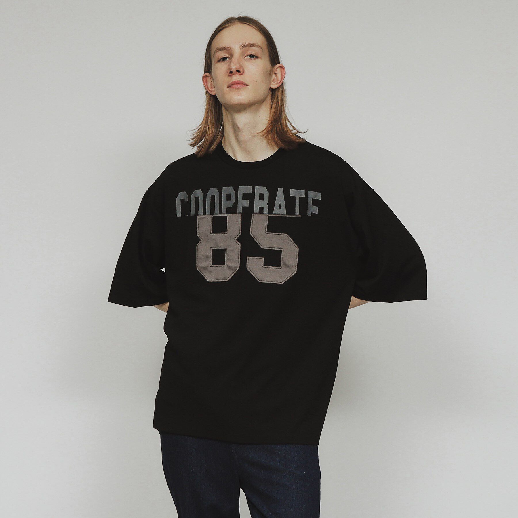 tk.TAKEO KIKUCHI「ナンバリングペイストTシャツ」|Tシャツ・カットソー|