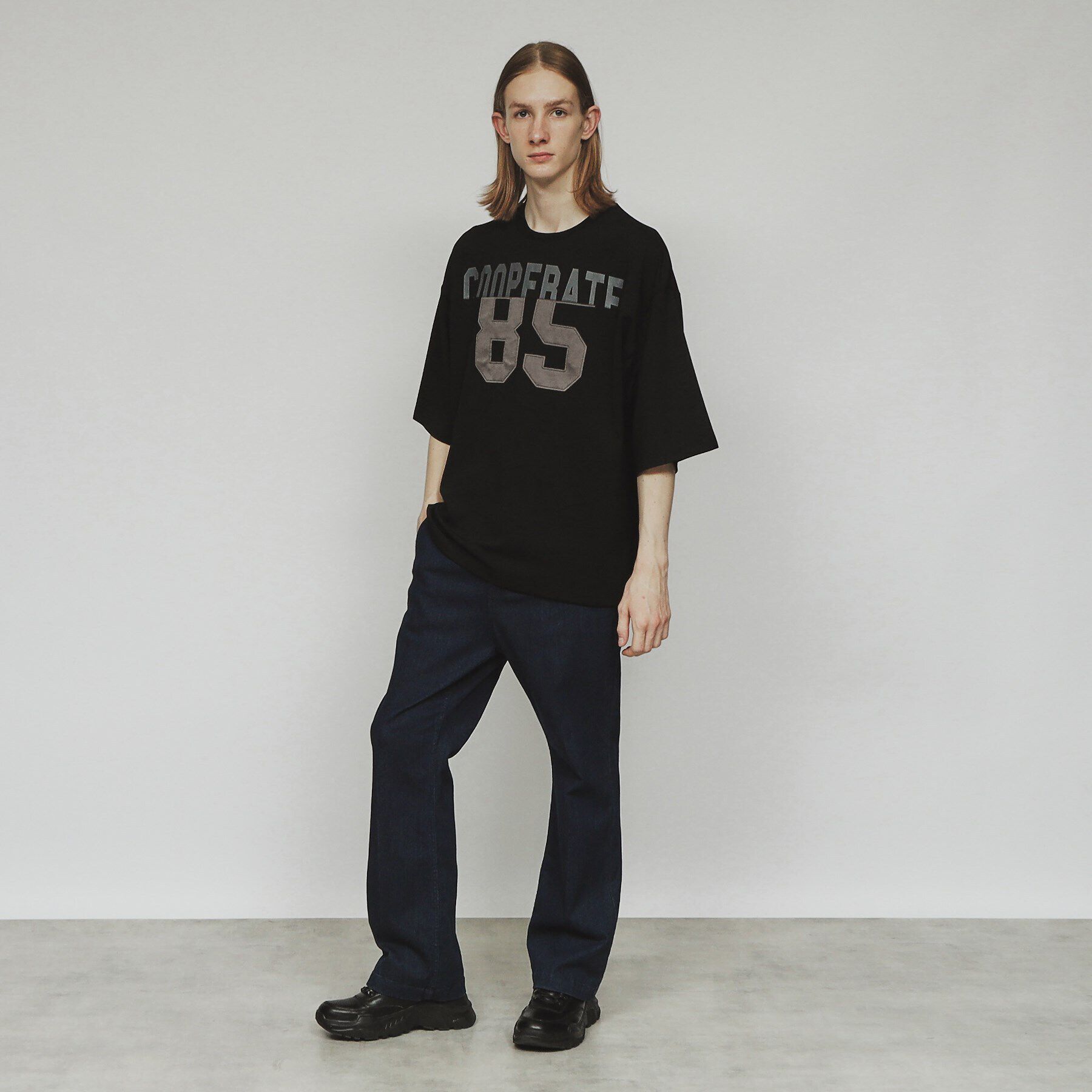 tk.TAKEO KIKUCHI「ナンバリングペイストTシャツ」|Tシャツ・カットソー|