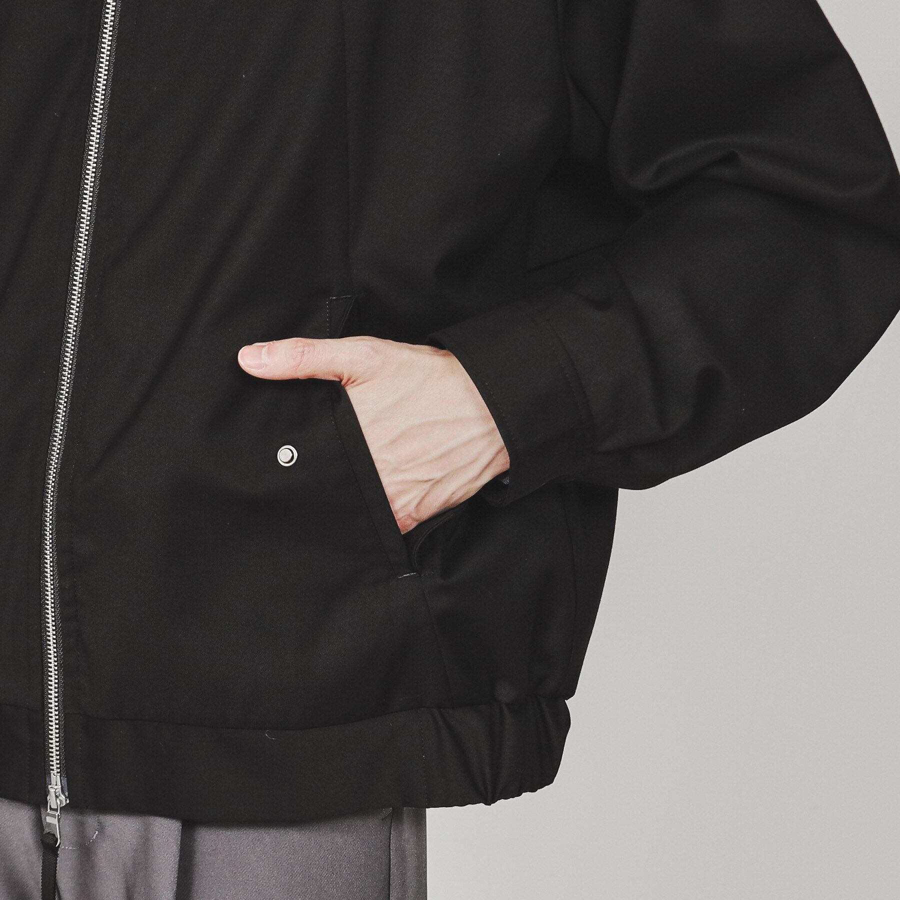 tk.TAKEO KIKUCHI「梳毛調TRスタンドブルゾン」|ブルゾン・スタジャン|