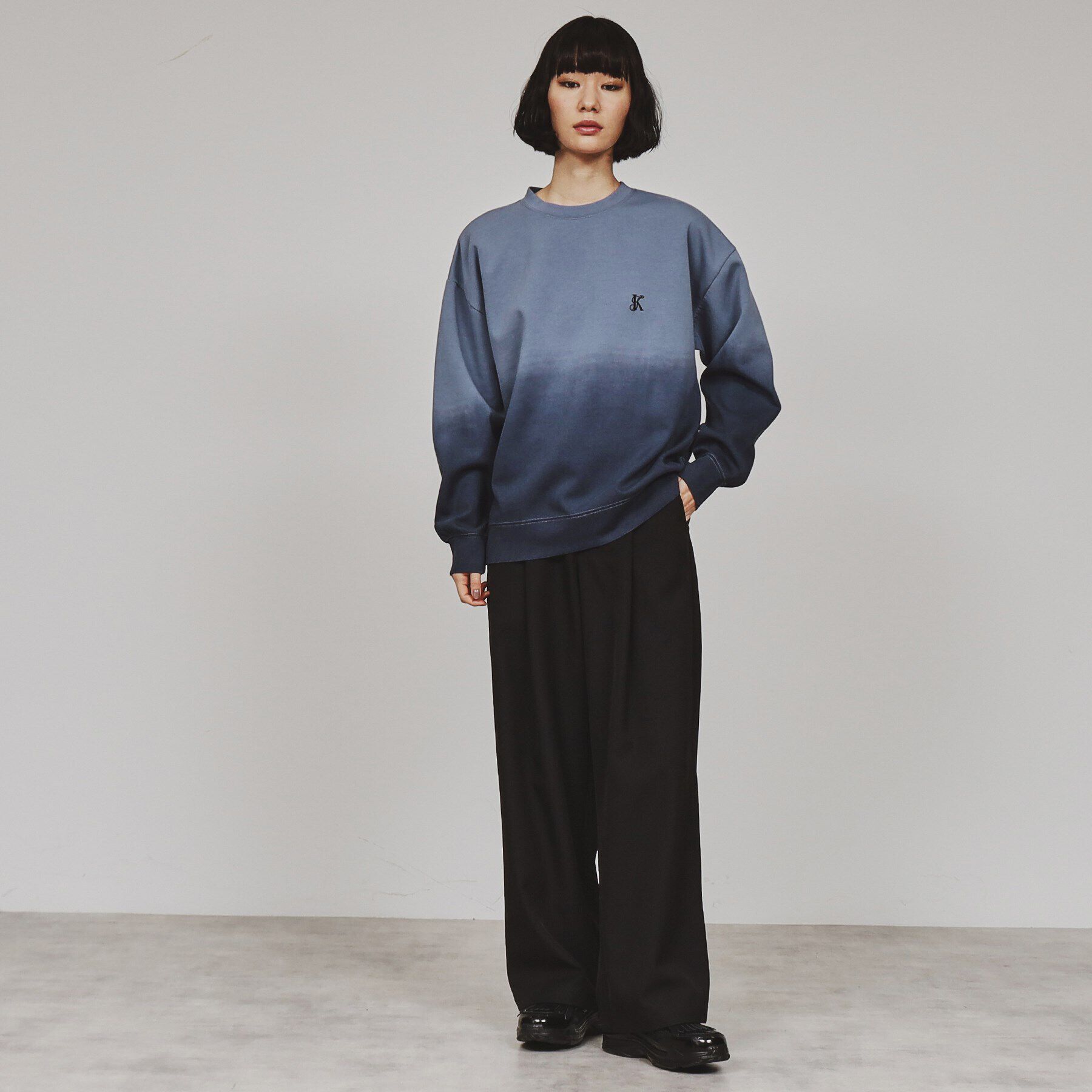 tk.TAKEO KIKUCHI「グラデーションプルオーバー」|Tシャツ・カットソー|