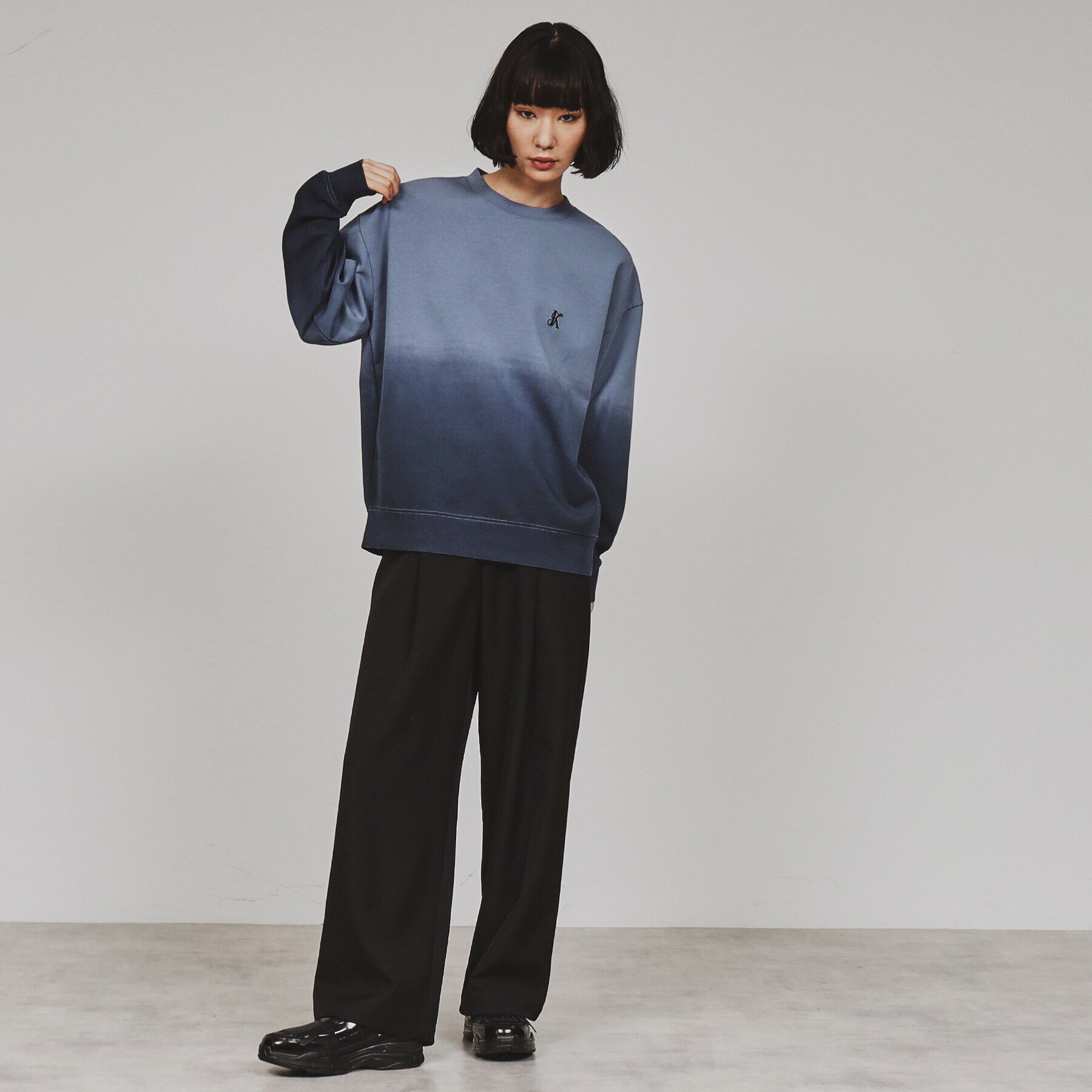 tk.TAKEO KIKUCHI「グラデーションプルオーバー」|Tシャツ・カットソー|