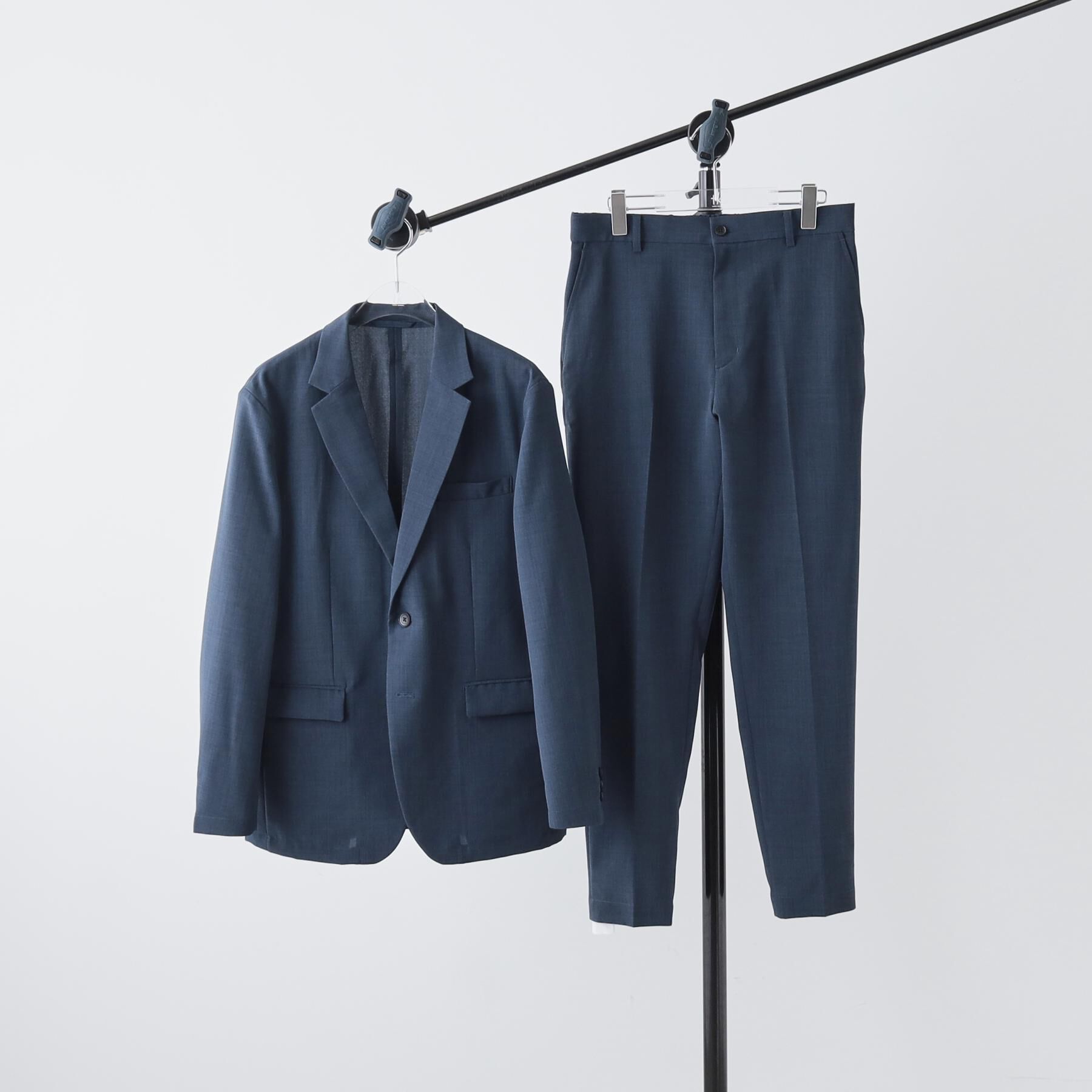 tk.TAKEO KIKUCHI「【WEB限定 マシンウォッシャブル】機能性エアリードライセットアップ/シングルジャケット&テーパード」|スーツ|