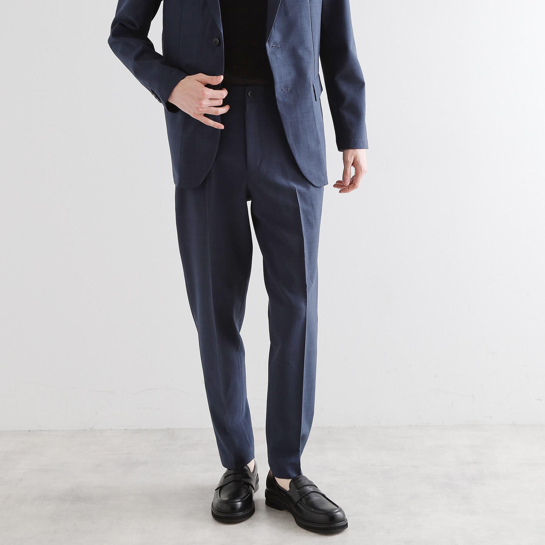 tk.TAKEO KIKUCHI「【WEB限定 マシンウォッシャブル】機能性エアリードライセットアップ/シングルジャケット&テーパード」|スーツ|