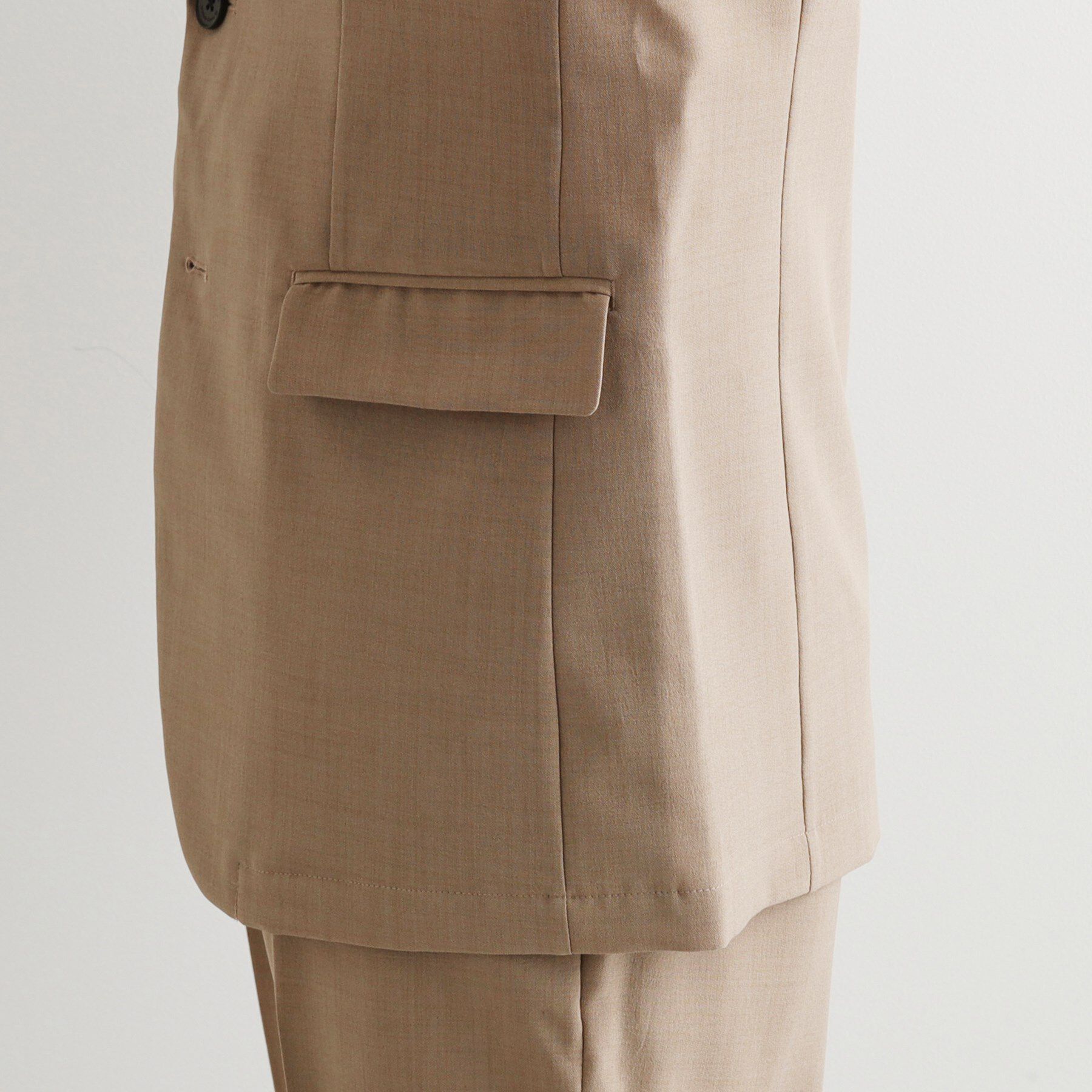 tk.TAKEO KIKUCHI「【WEB限定 マシンウォッシャブル】機能性エアリードライセットアップ/シングルジャケット&テーパード」|スーツ|