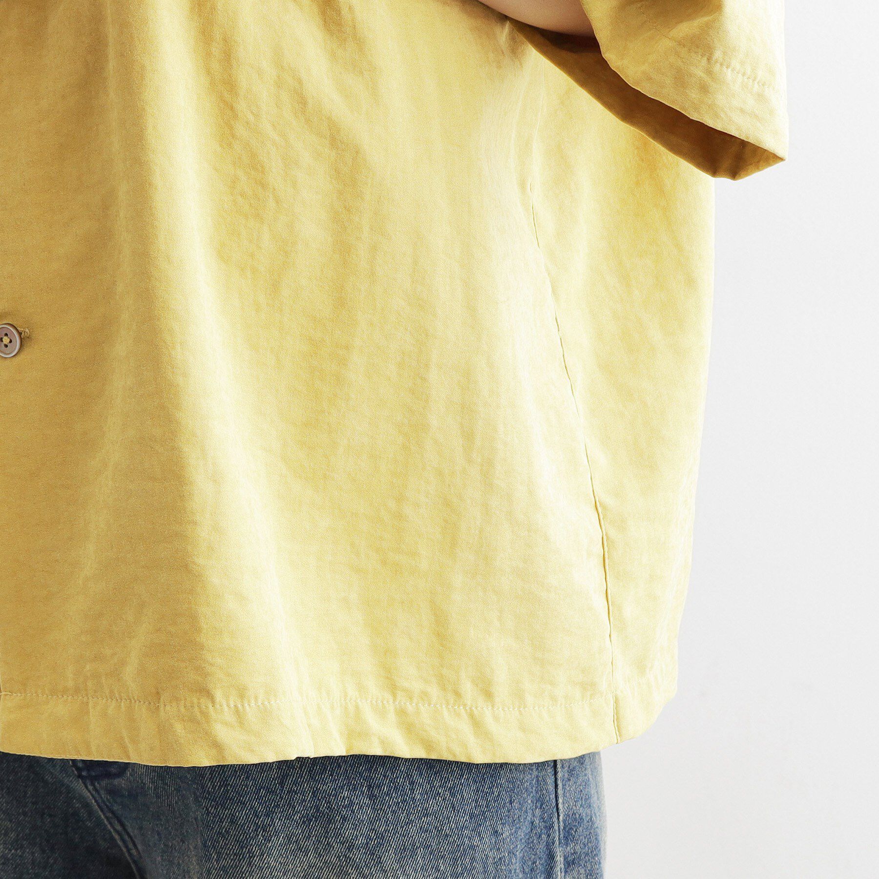 tk.TAKEO KIKUCHI「ヴィンテージライククロップドシャツ」|シャツ・ブラウス|