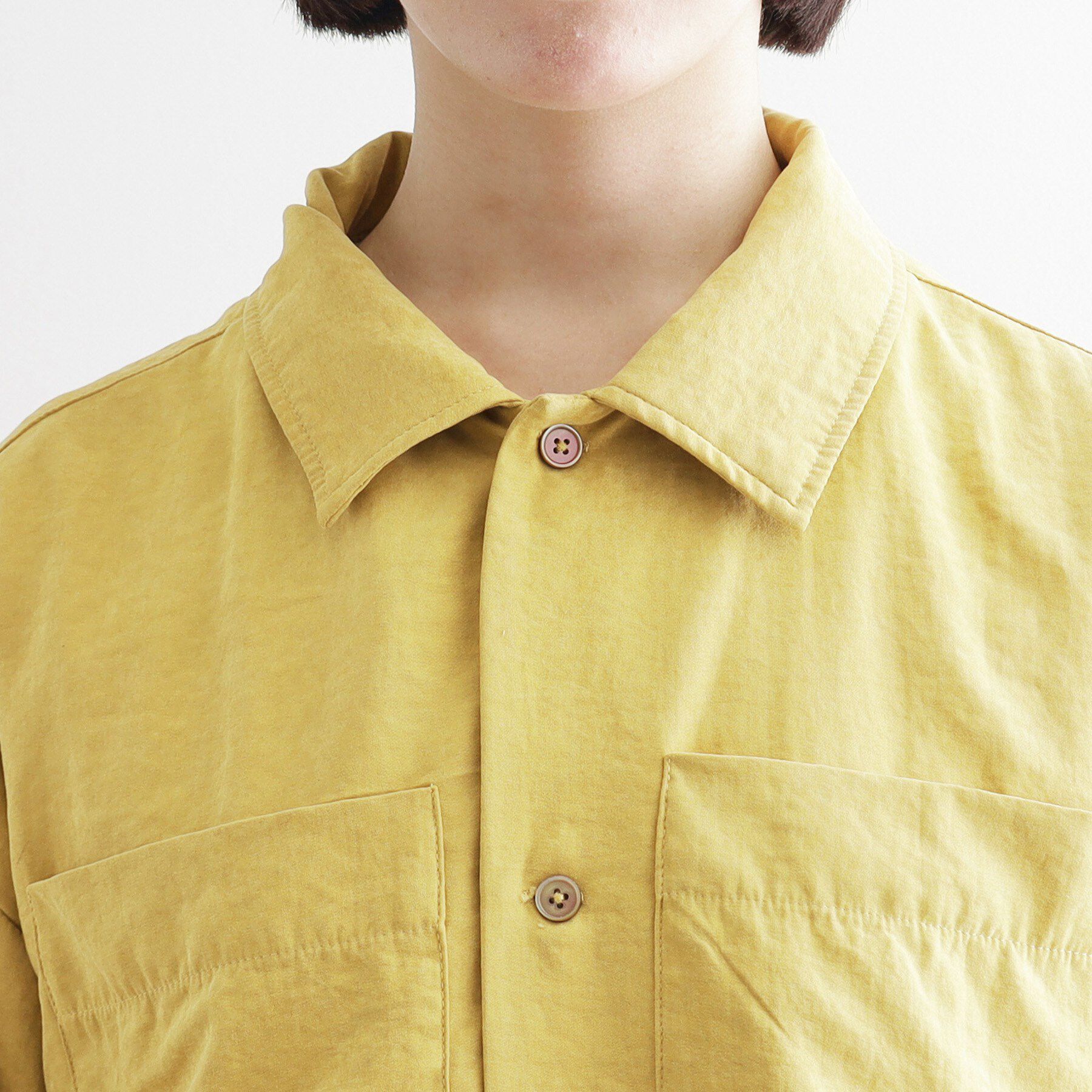 tk.TAKEO KIKUCHI「ヴィンテージライククロップドシャツ」|シャツ・ブラウス|