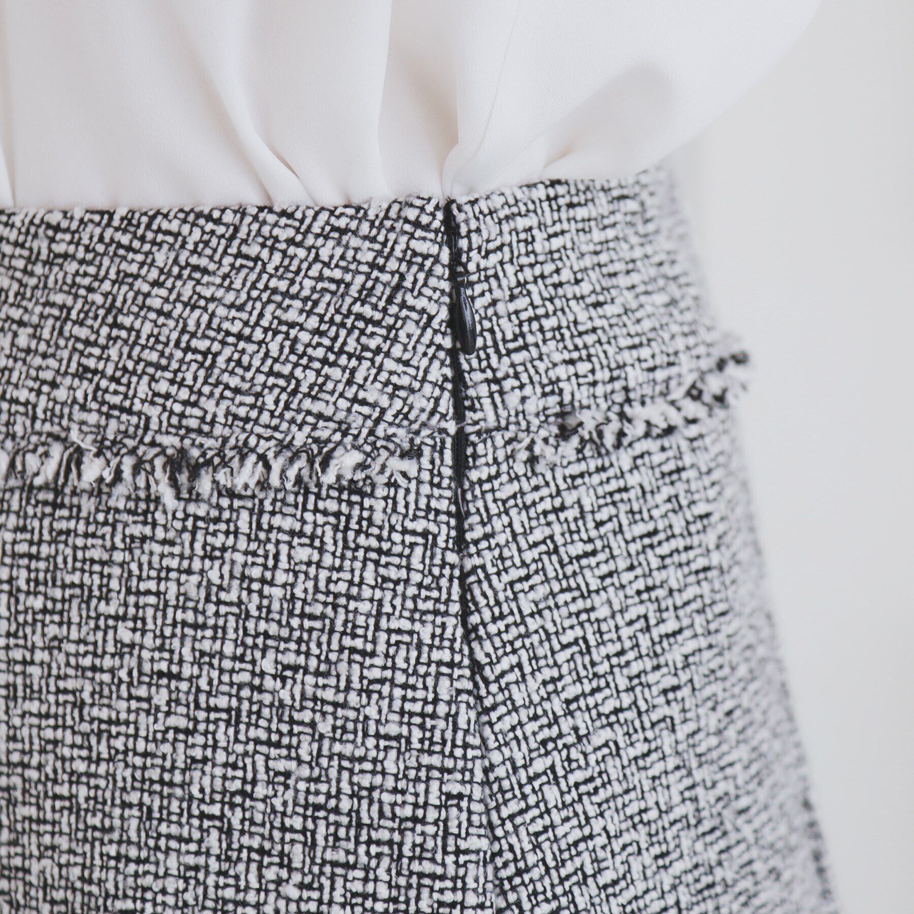 index「＜通勤・セレモニー/セットアップ対応＞Aラインツイードスカート【洗える】」|スカート|
