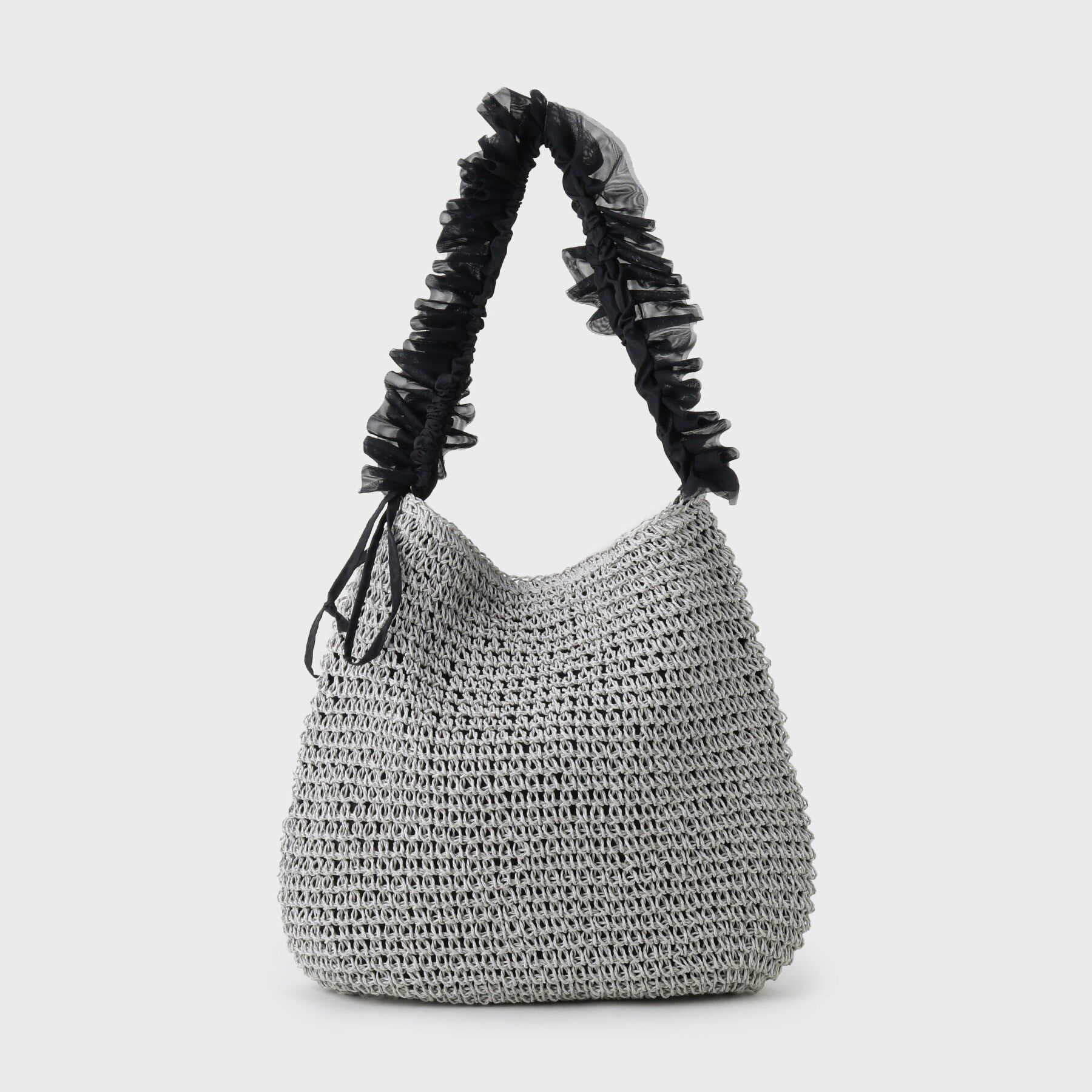 index「雑材ワンショルダーフリルA4トート」|トートバッグ|