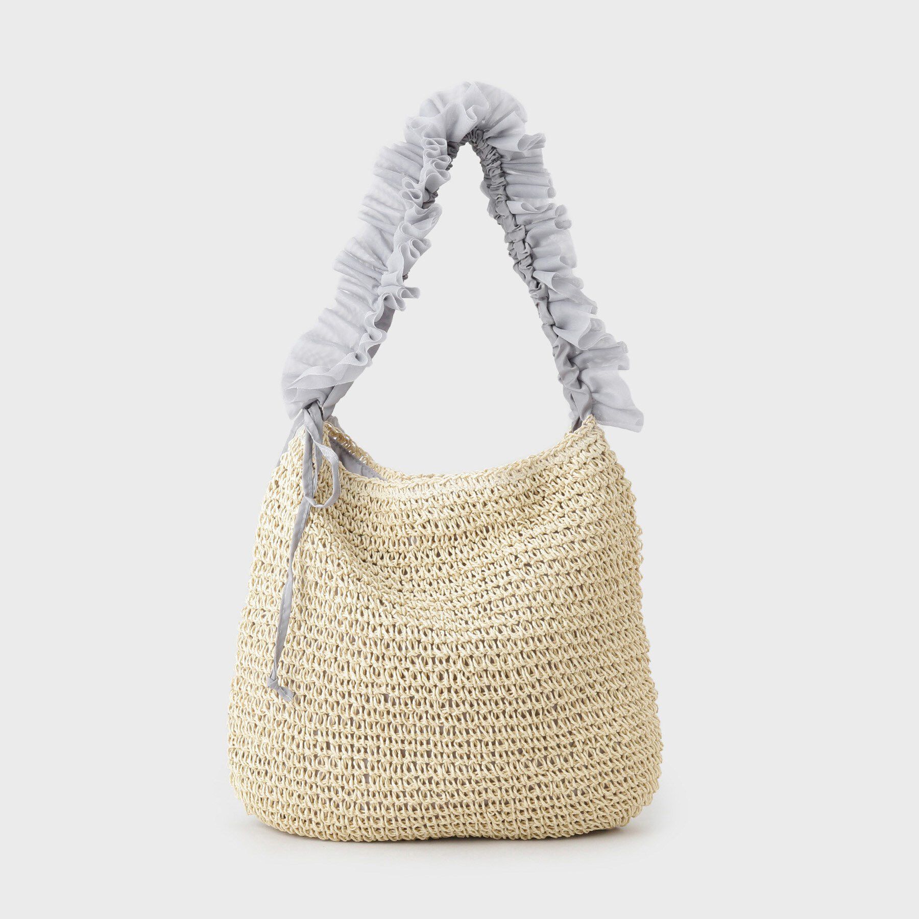 index「雑材ワンショルダーフリルA4トート」|トートバッグ|