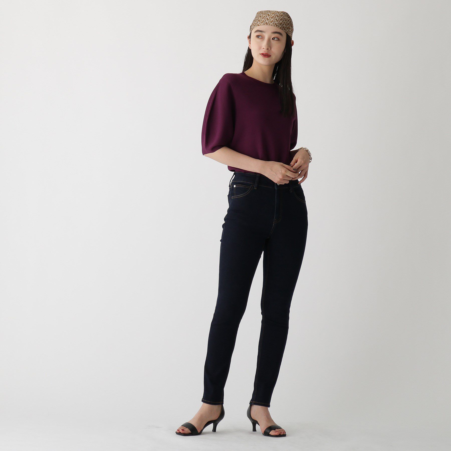 OPAQUE.CLIP「ストレッチスキニーパンツ」|その他|