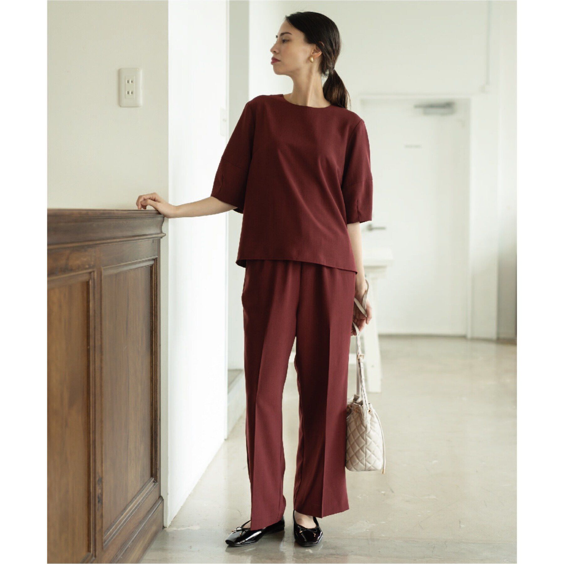 OPAQUE.CLIP「【定番】名品フラットバレエシューズ」|パンプス|