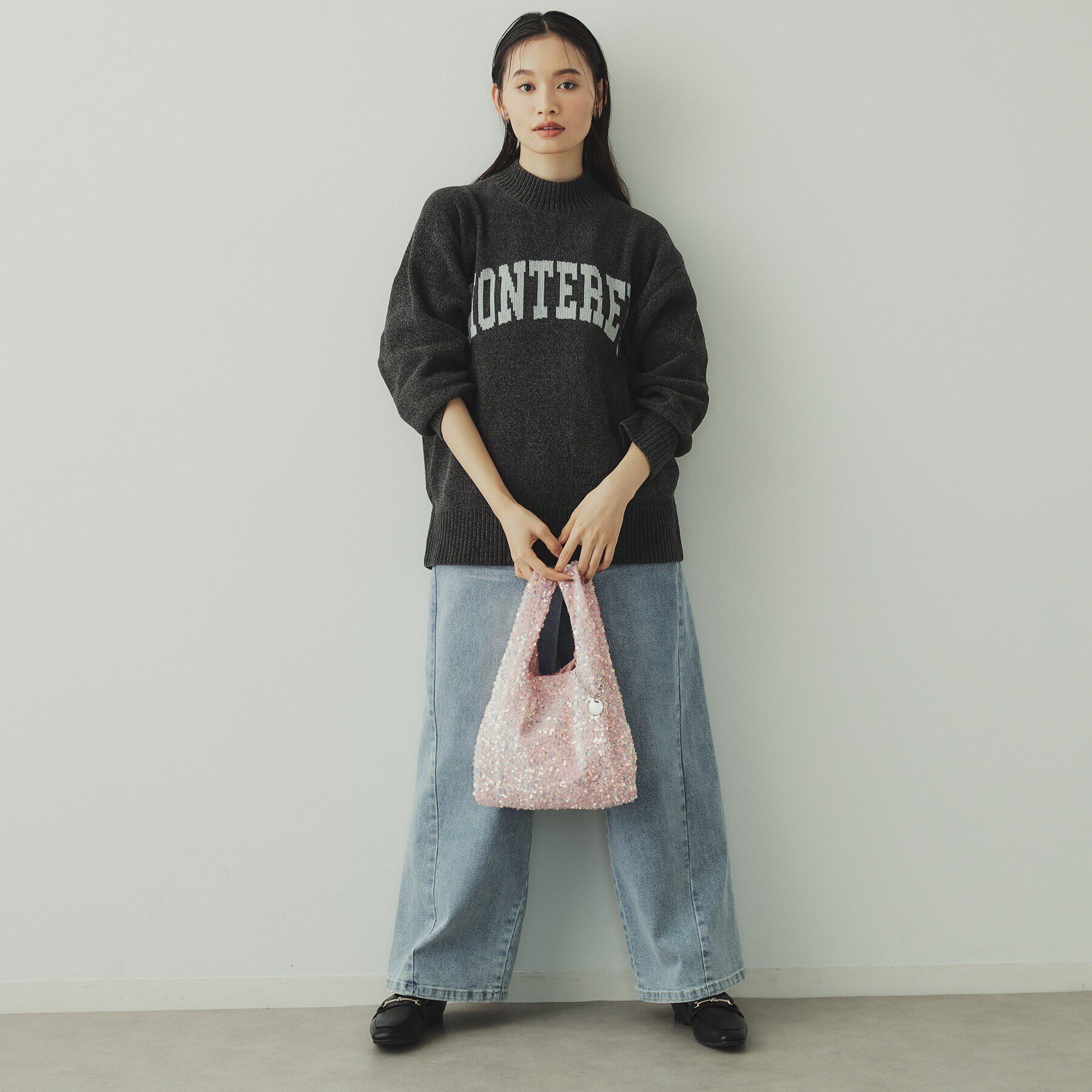 OPAQUE.CLIP「スパンコールハンドバッグ」|ハンドバッグ|