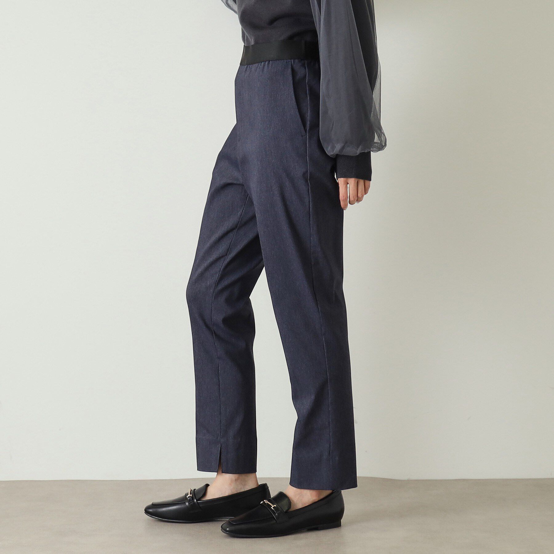 OPAQUE.CLIP「《S-LLsize》裏起毛ハイストレッチスティックパンツ【吸湿発熱/洗濯機洗い可】」|その他|