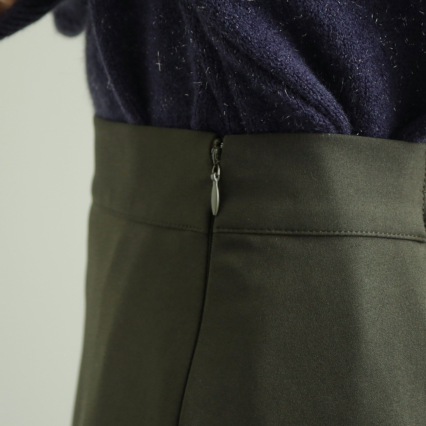 OPAQUE.CLIP「フロントタックミディスカート【洗濯機洗い可】」|スカート|