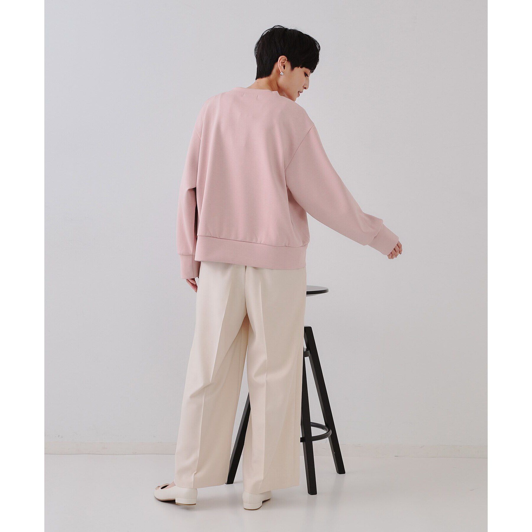 OPAQUE.CLIP「スナップボタンカーディガン【洗濯機洗い可】」|カーディガン|