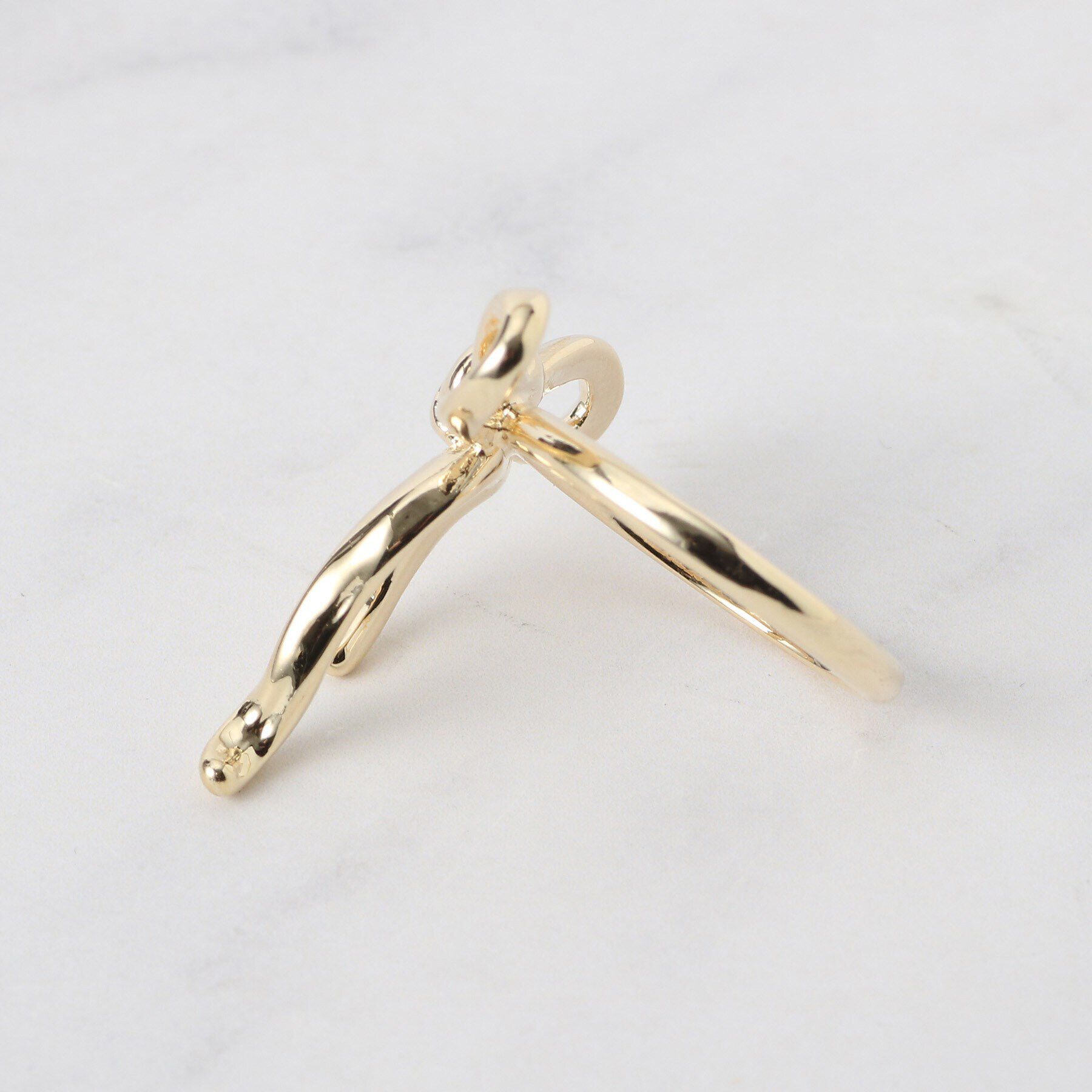 Couture broach「リボンモチーフリング」|リング|