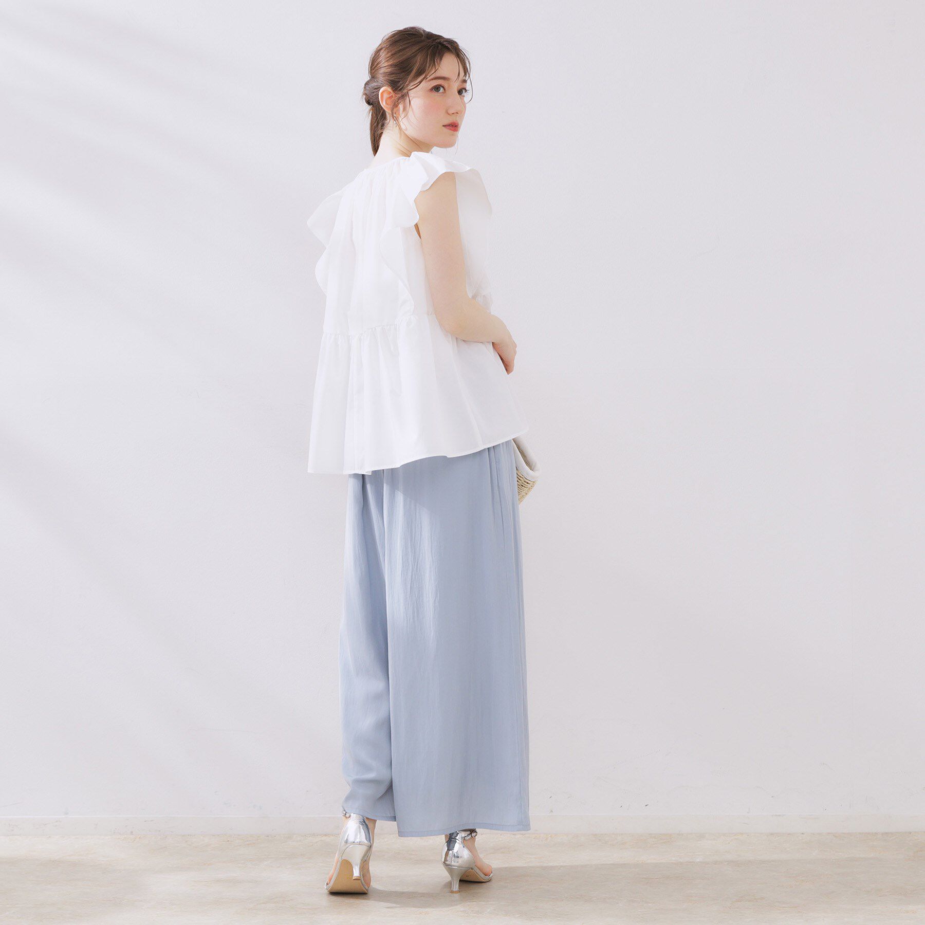 Couture broach「フロントレースTCブロードチュニック」|チュニック|