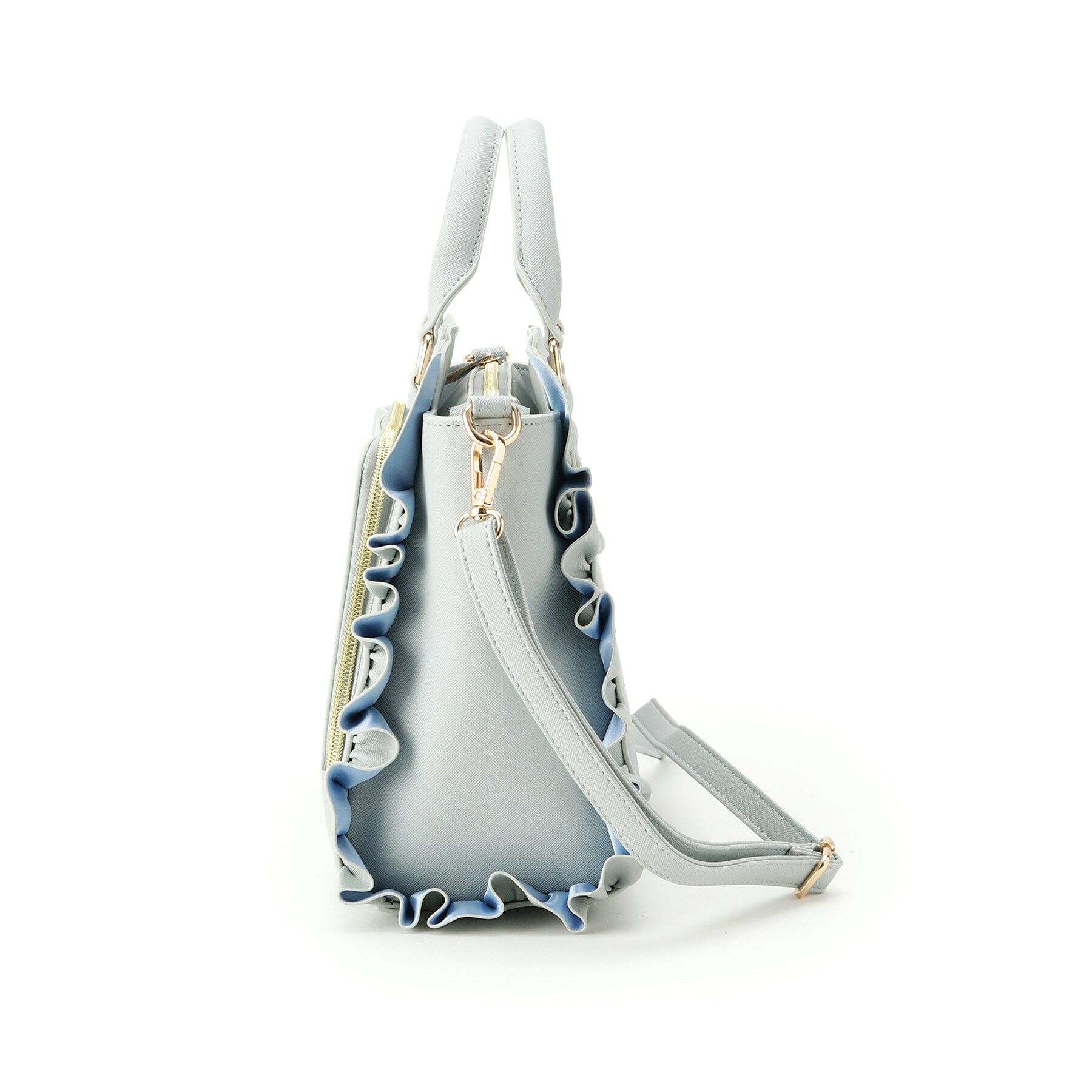 PINK-latte「【推し活】2WAYフリルバッグ」|トートバッグ|