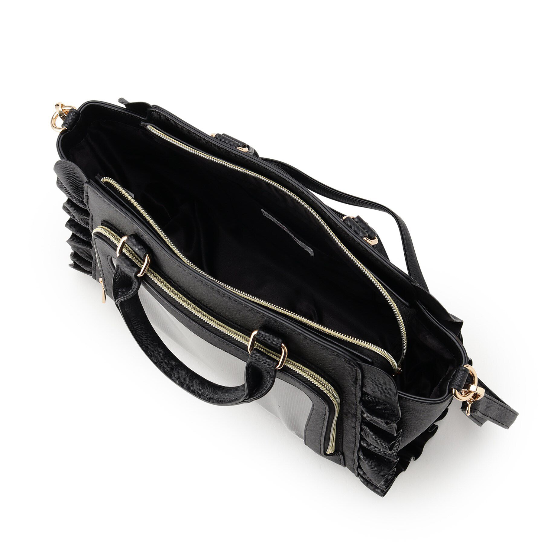 PINK-latte「【推し活】2WAYフリルバッグ」|トートバッグ|