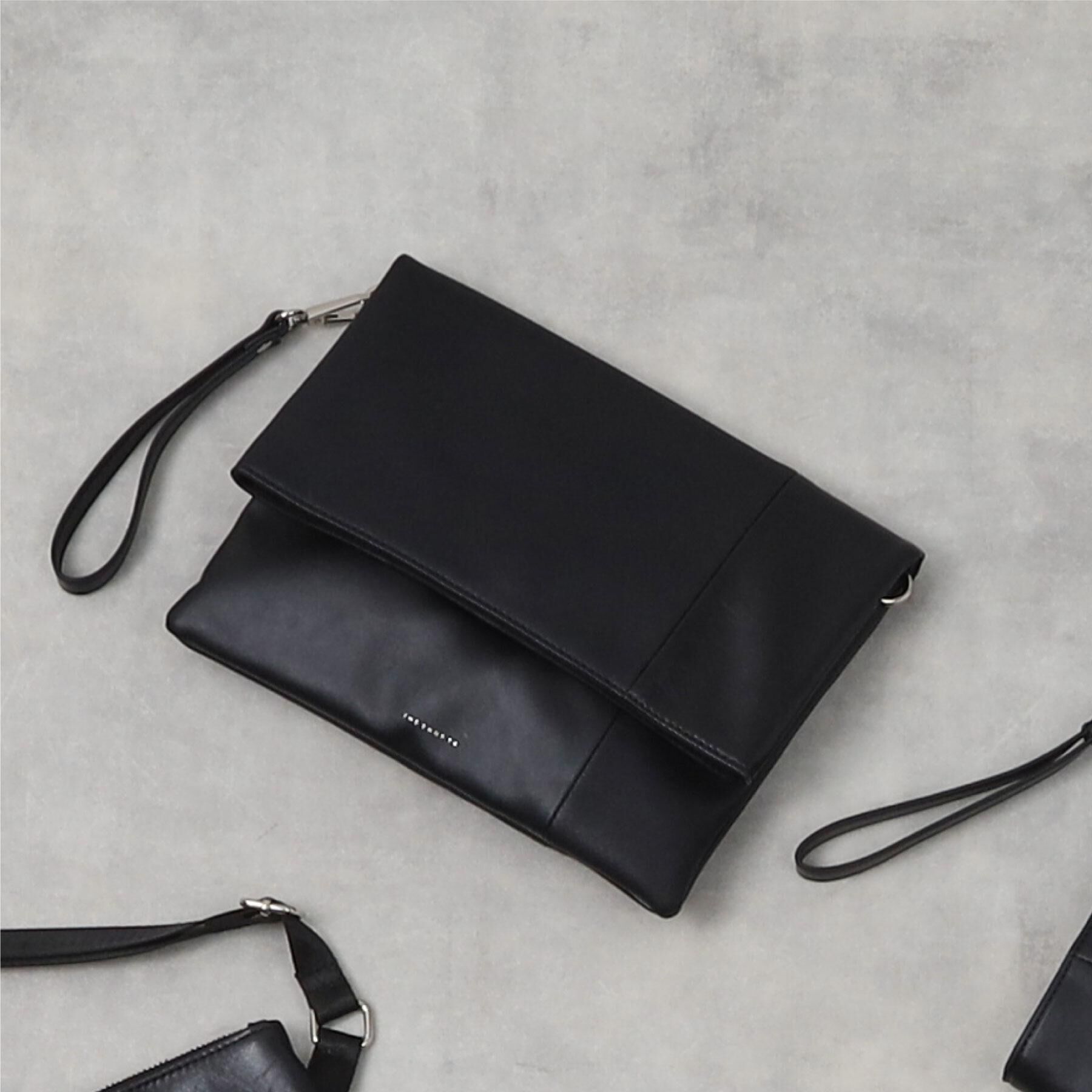 THE SHOP TK「2WAYクラッチバッグ【冠婚葬祭/ビジネス/セレモニー/パーティー】」|ショルダー・メッセンジャー|ブラック(619)