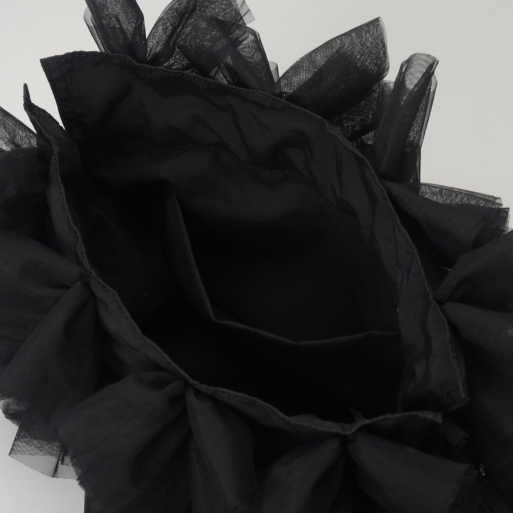 THE SHOP TK「フリルチュール巾着バッグ」|トートバッグ|