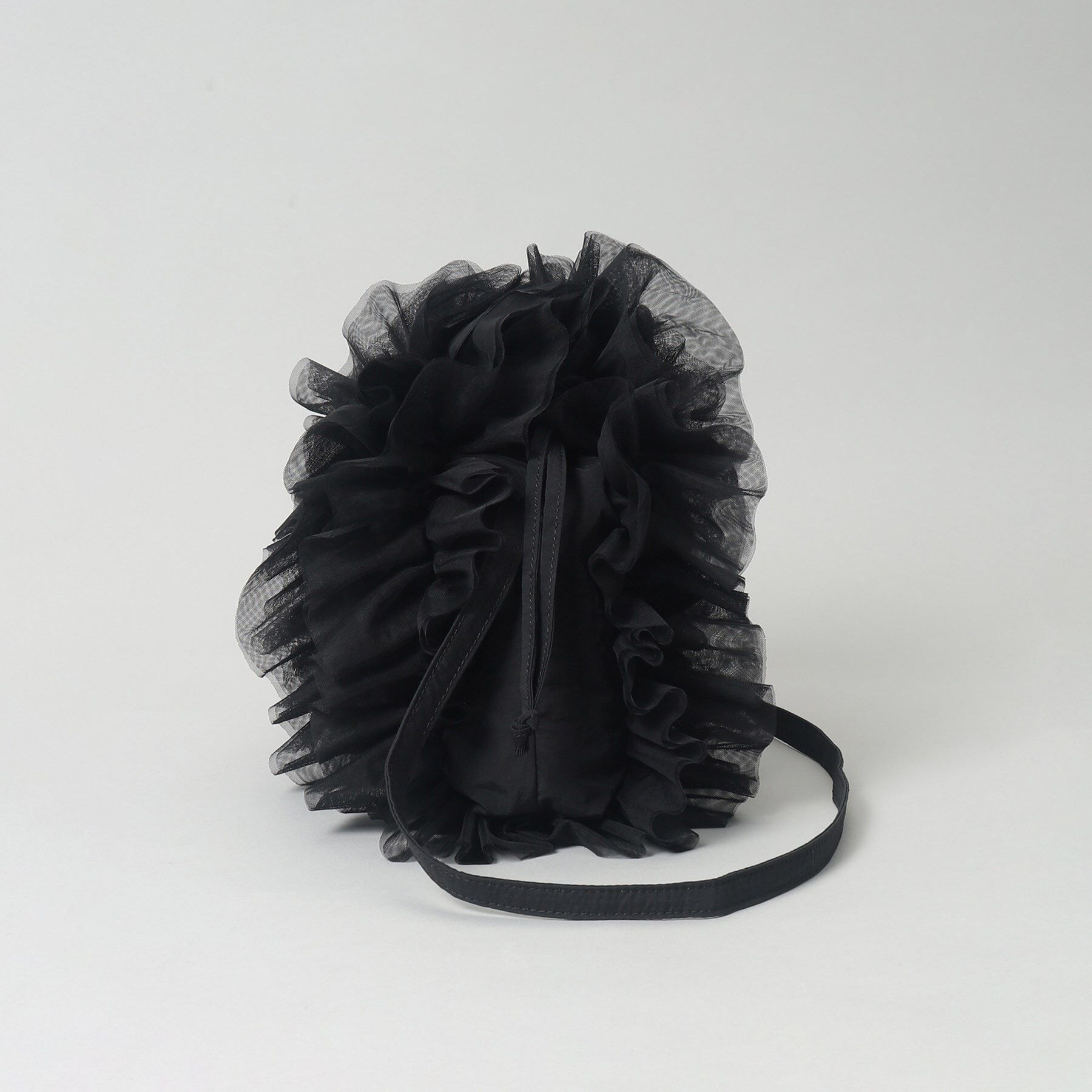 THE SHOP TK「フリルチュール巾着バッグ」|トートバッグ|