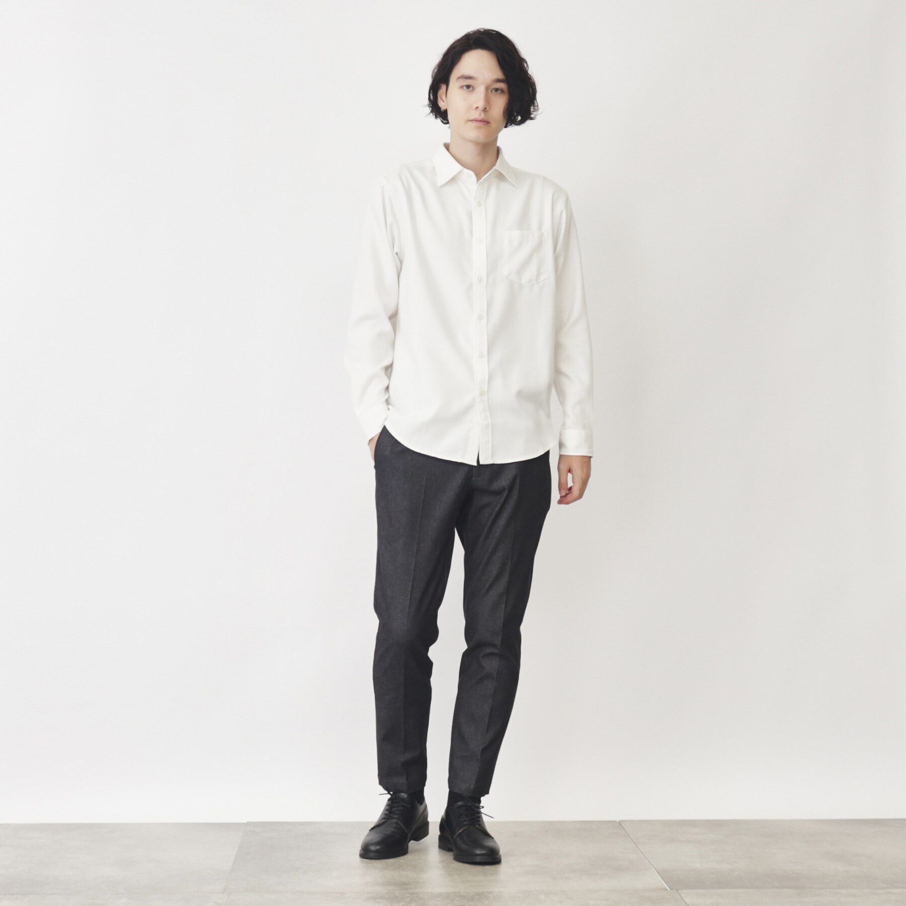 THE SHOP TK「【シワになりにくい】マウントネルシャツ」|シャツ・ブラウス|