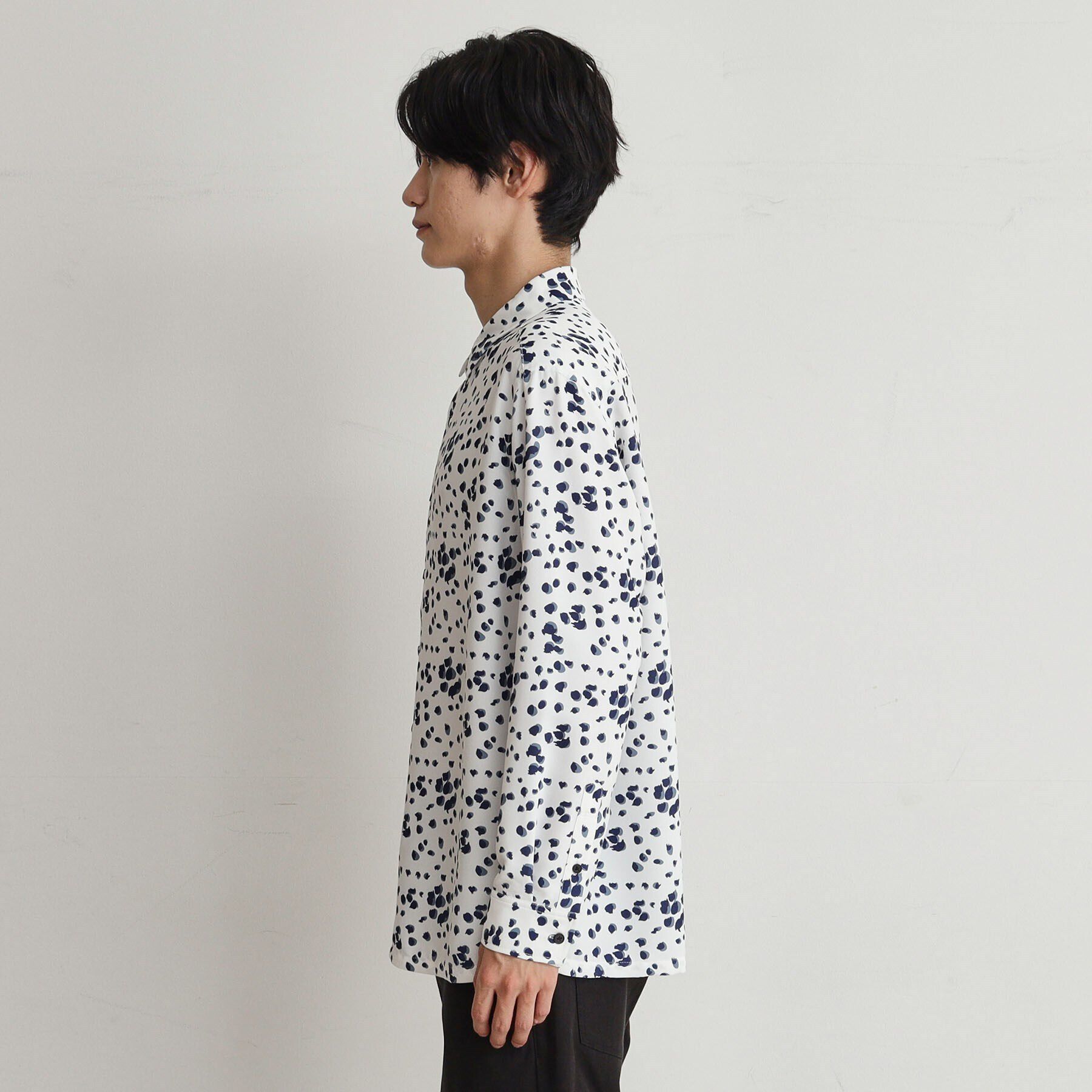 THE SHOP TK「ドットプリント柄シャツ」|シャツ・ブラウス|