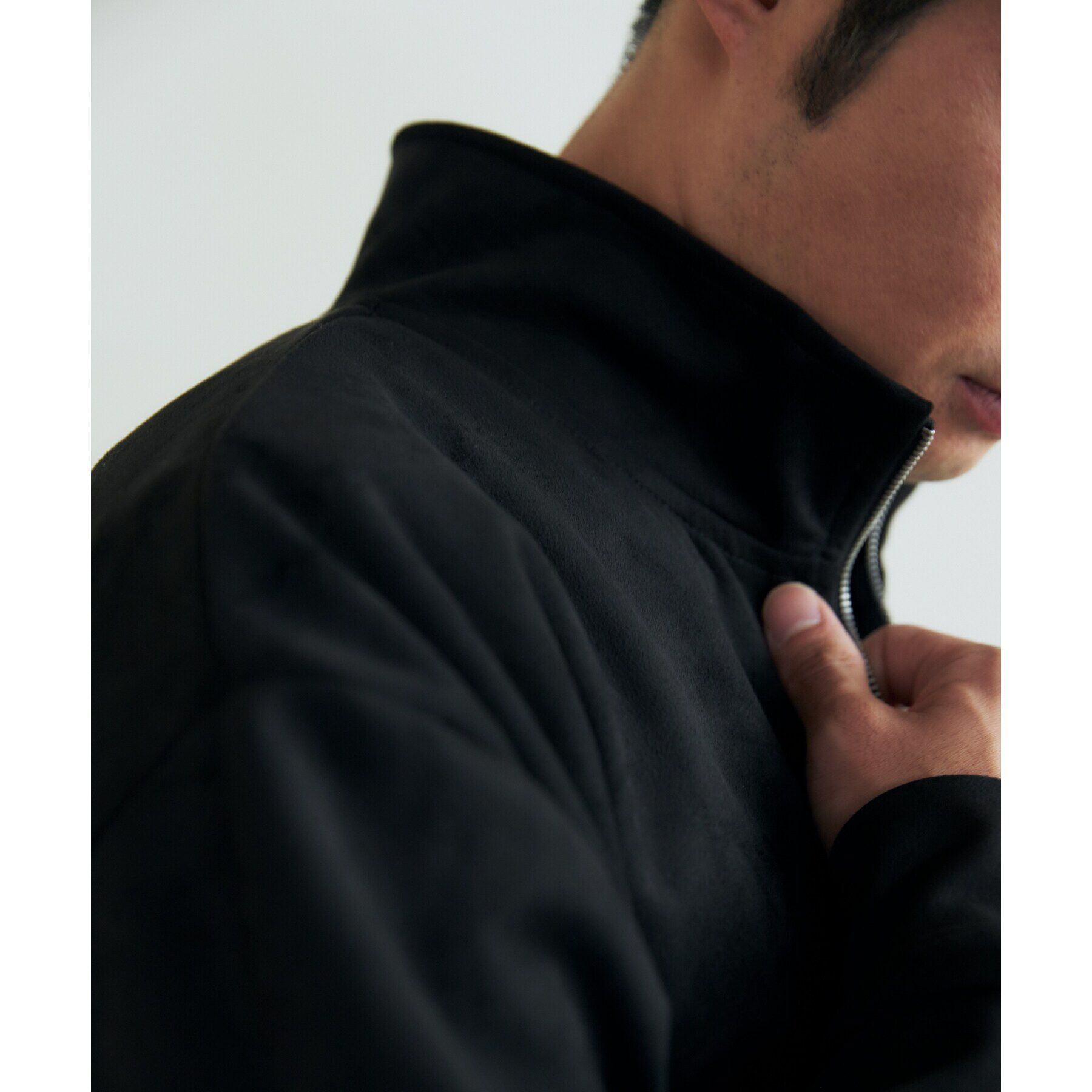 THE SHOP TK「スウェードライクハーフジッププルオーバー」|Tシャツ・カットソー|