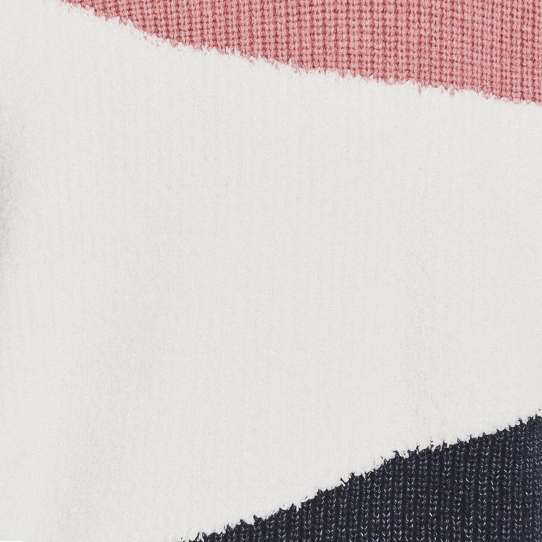 THE SHOP TK「フェザー切替ウェーブプルオーバー」|ニット・セーター|