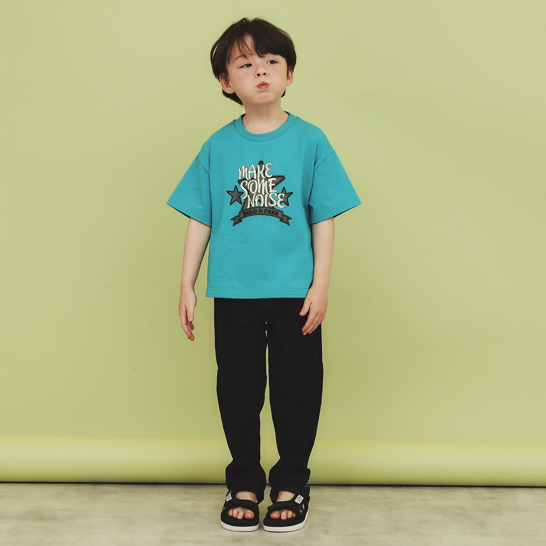 THE SHOP TK「【100-160】のびーるストレートパンツ/洗濯機OK」|その他|