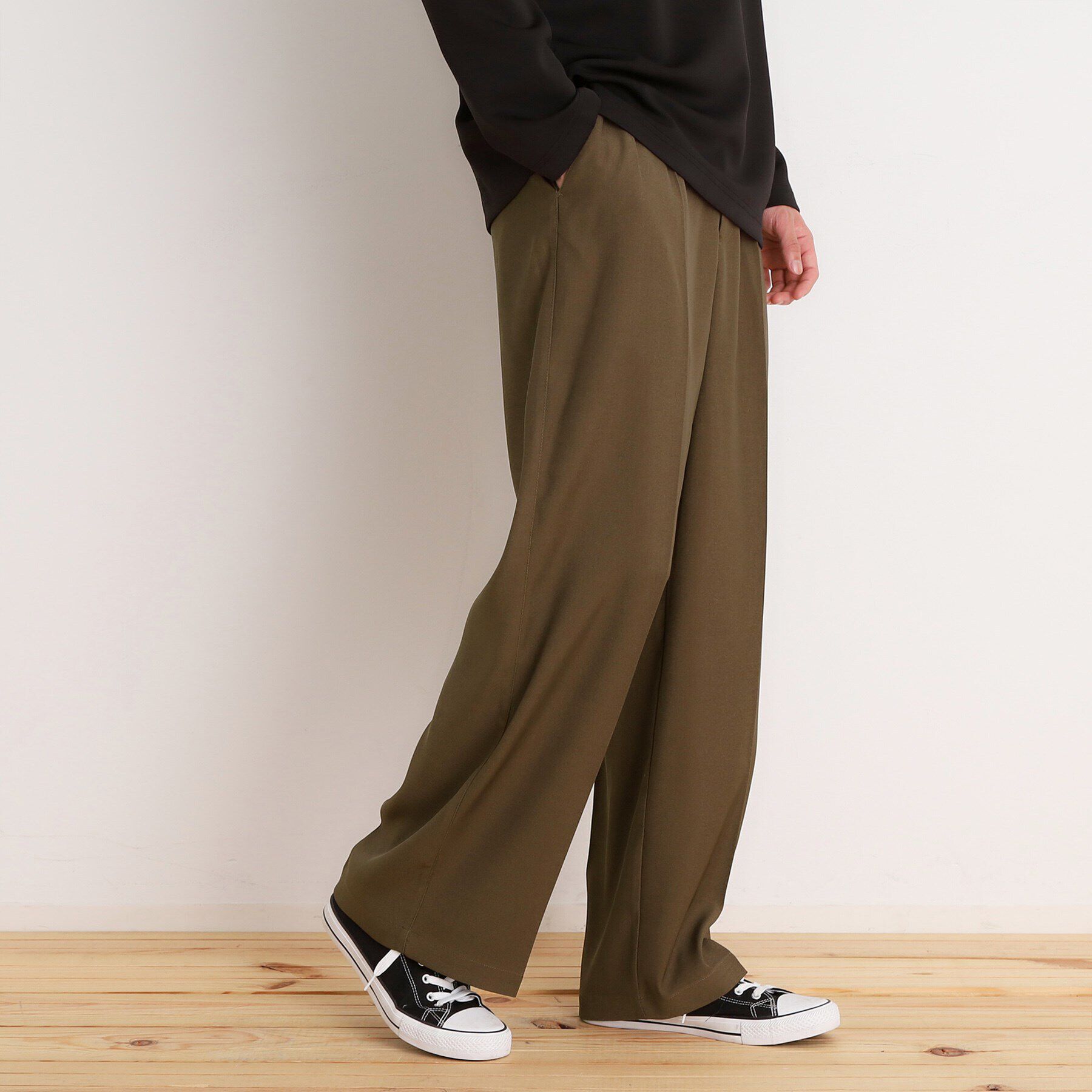 THE SHOP TK「ツイルワイドスラックス」|その他|